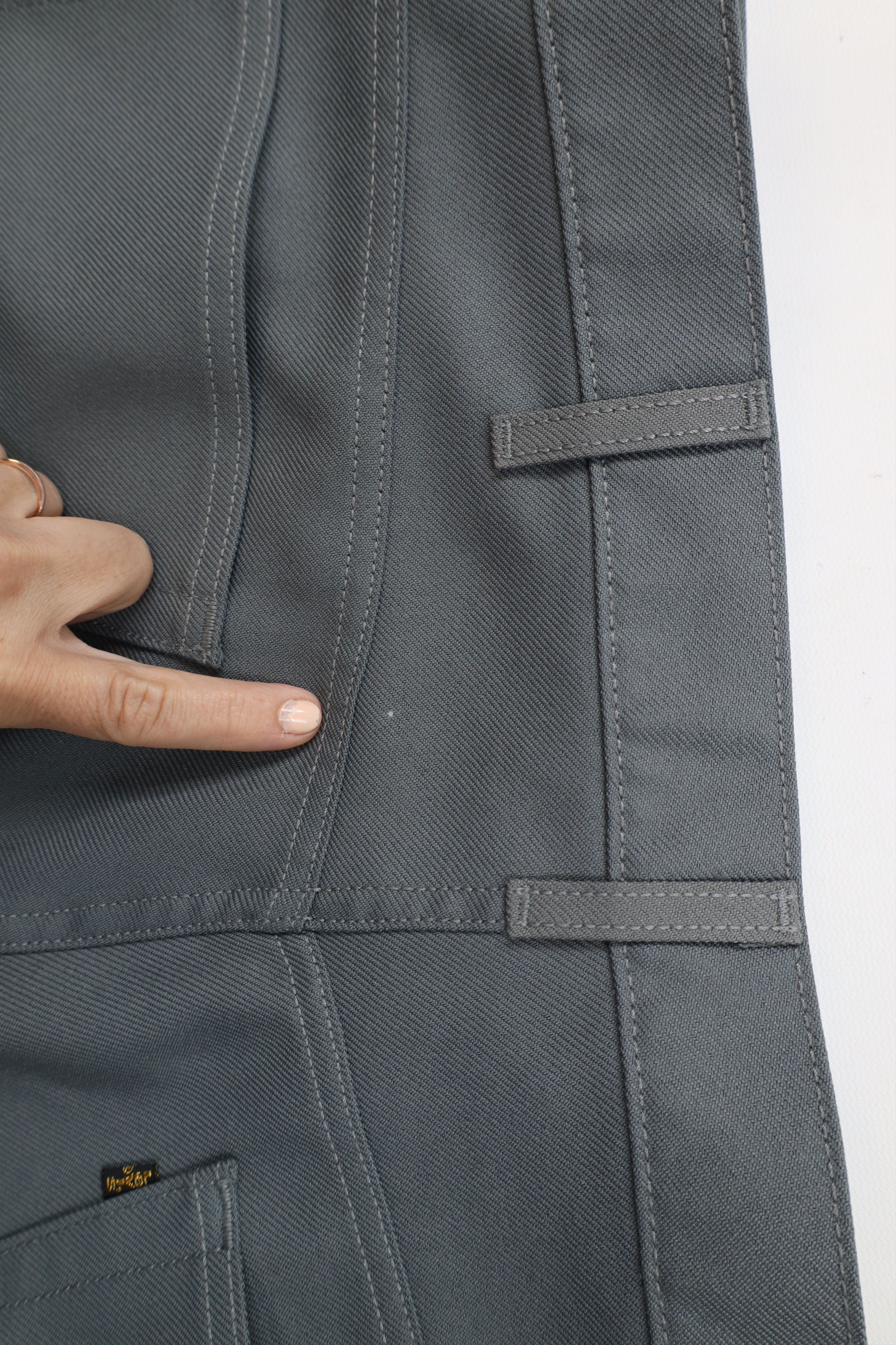 Levi's Vintage Y2K 2002 Levis 517 Wide Leg Bootcut Chino Pants Gray Size US 42 / EU 58 - 13 Thumbnail