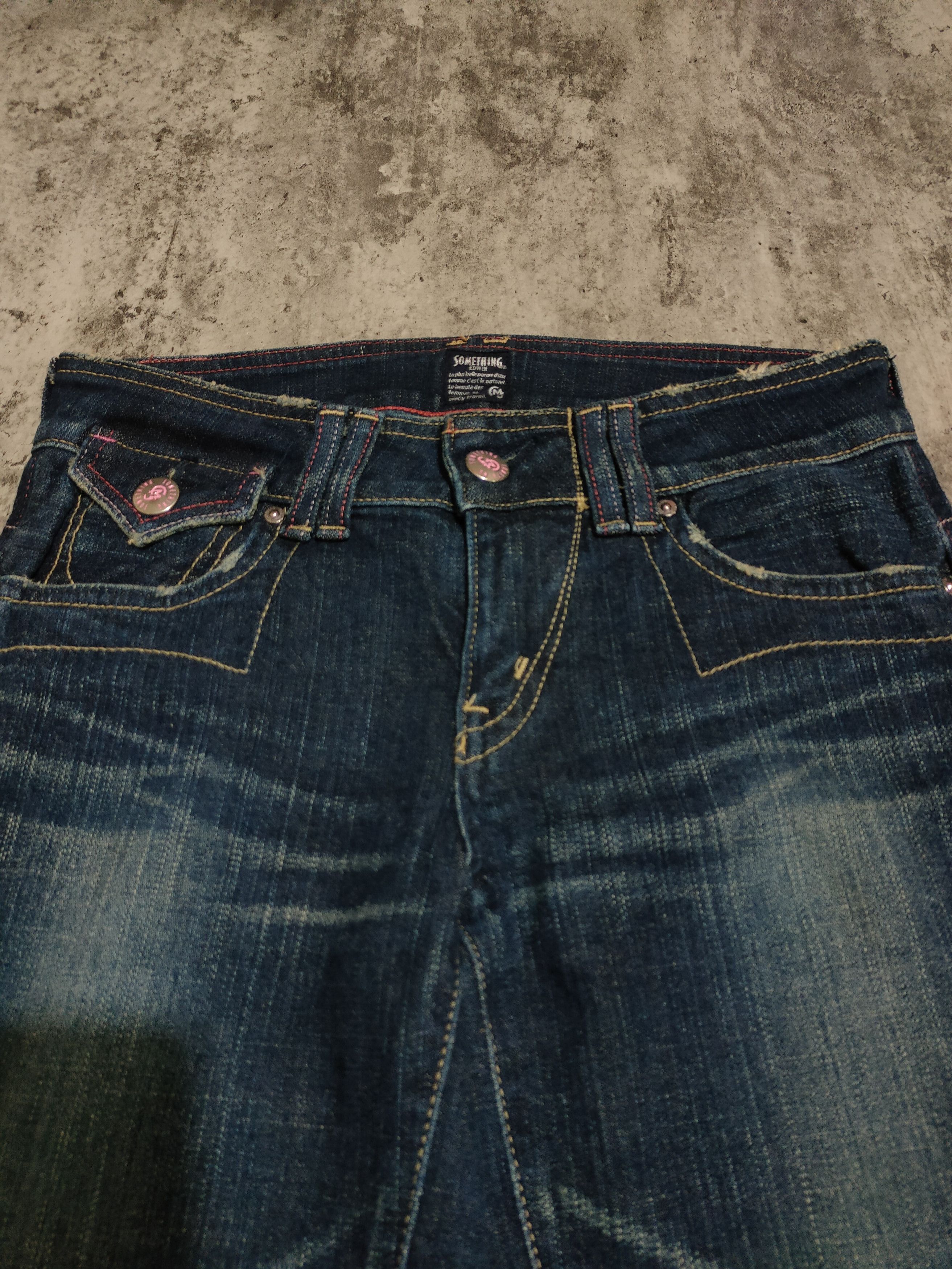 Tornado Mart Something Edwin Comme Ca Models Flare Jeans Size 29" - 7 Thumbnail