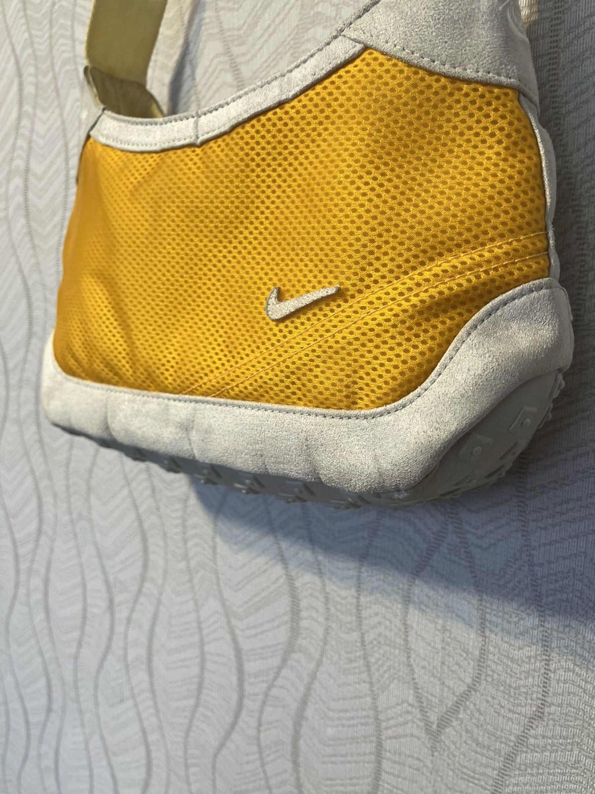 Nike × Vintage Vintage Nike Baguette Y2K Yellow Handbag Size ONE SIZE - 2 Thumbnail