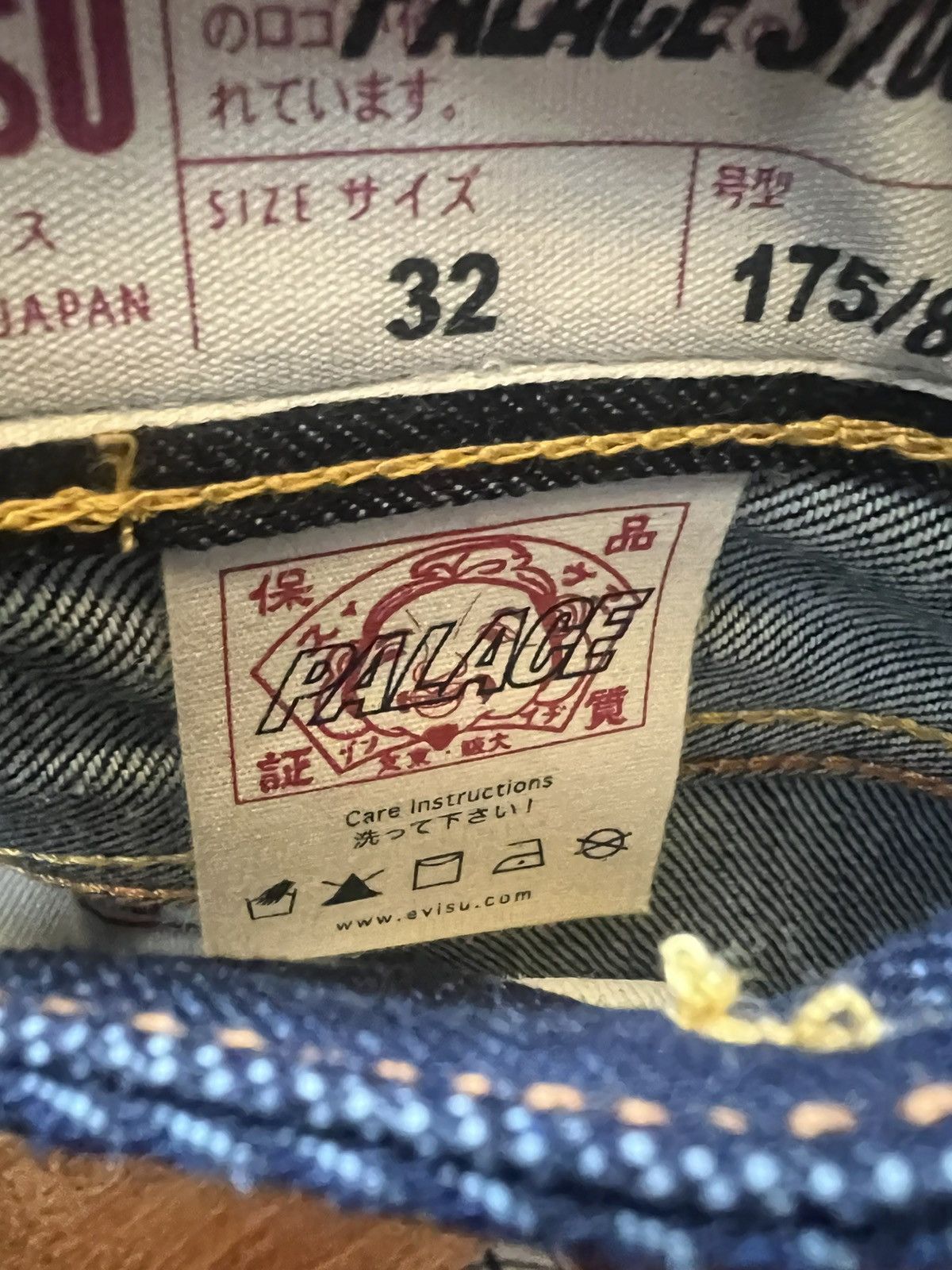 Evisu × Palace Palace Evisu Raw Long Denim Short Size US 32 / EU 48 - 8 Thumbnail