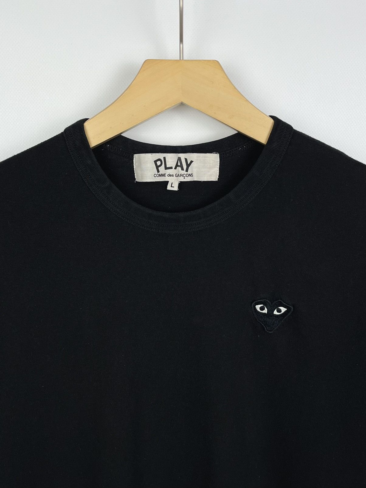 Comme des Garcons Comme Des Garçons Heart Logo T Shirt Size US L / EU 52-54 / 3 - 6 Thumbnail