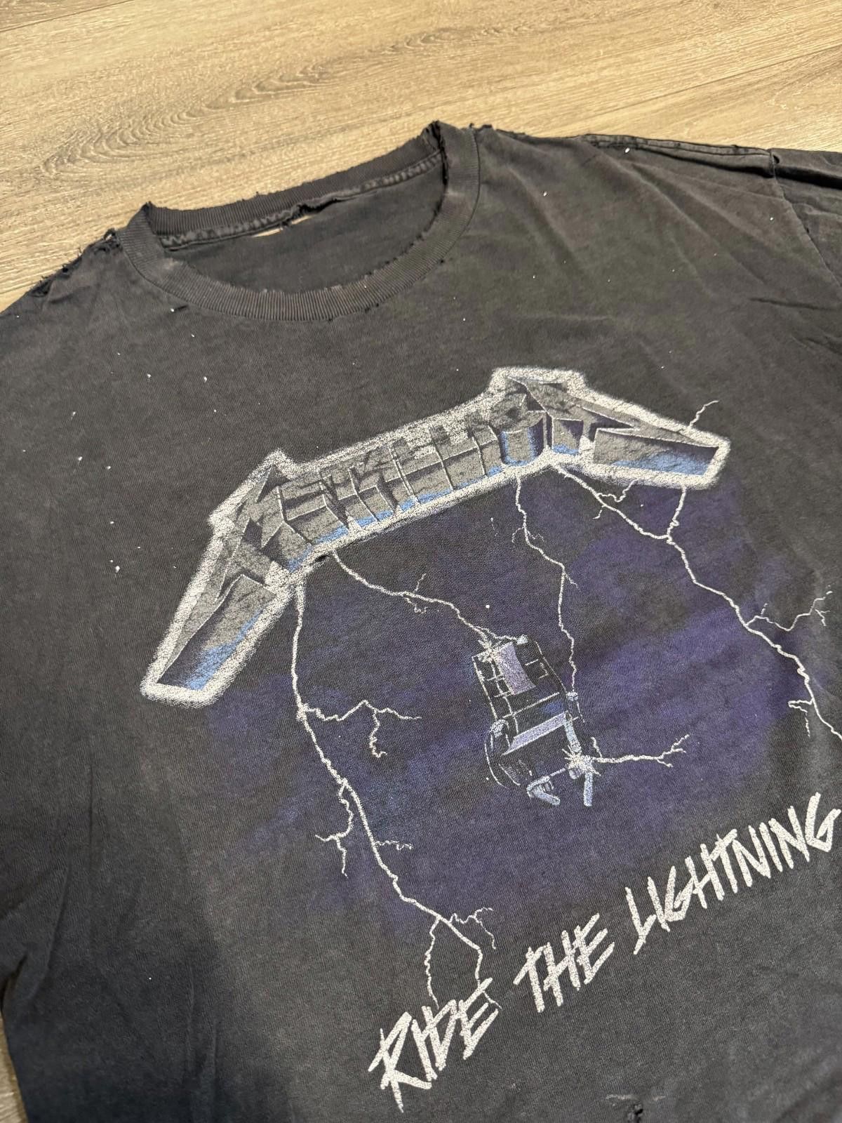Other VTG 90s Y2K Metallica Ride The Lightning 2nd Print 1994 Size US L / EU 52-54 / 3 - 5 Thumbnail