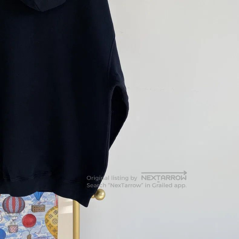 Balenciaga Balenciaga Black Letter Logo Hoodie Size US XS / EU 42 / 0 - 6 Thumbnail