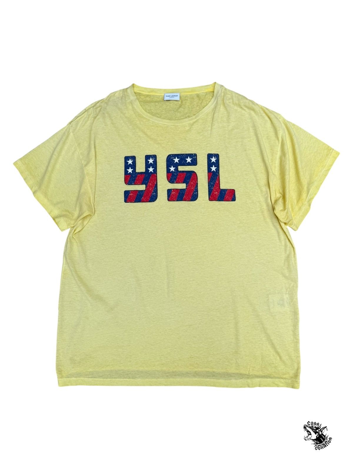 Saint Laurent Paris Sajnt laurnet hedi t shirt Size US L / EU 52-54 / 3 - 1 Thumbnail