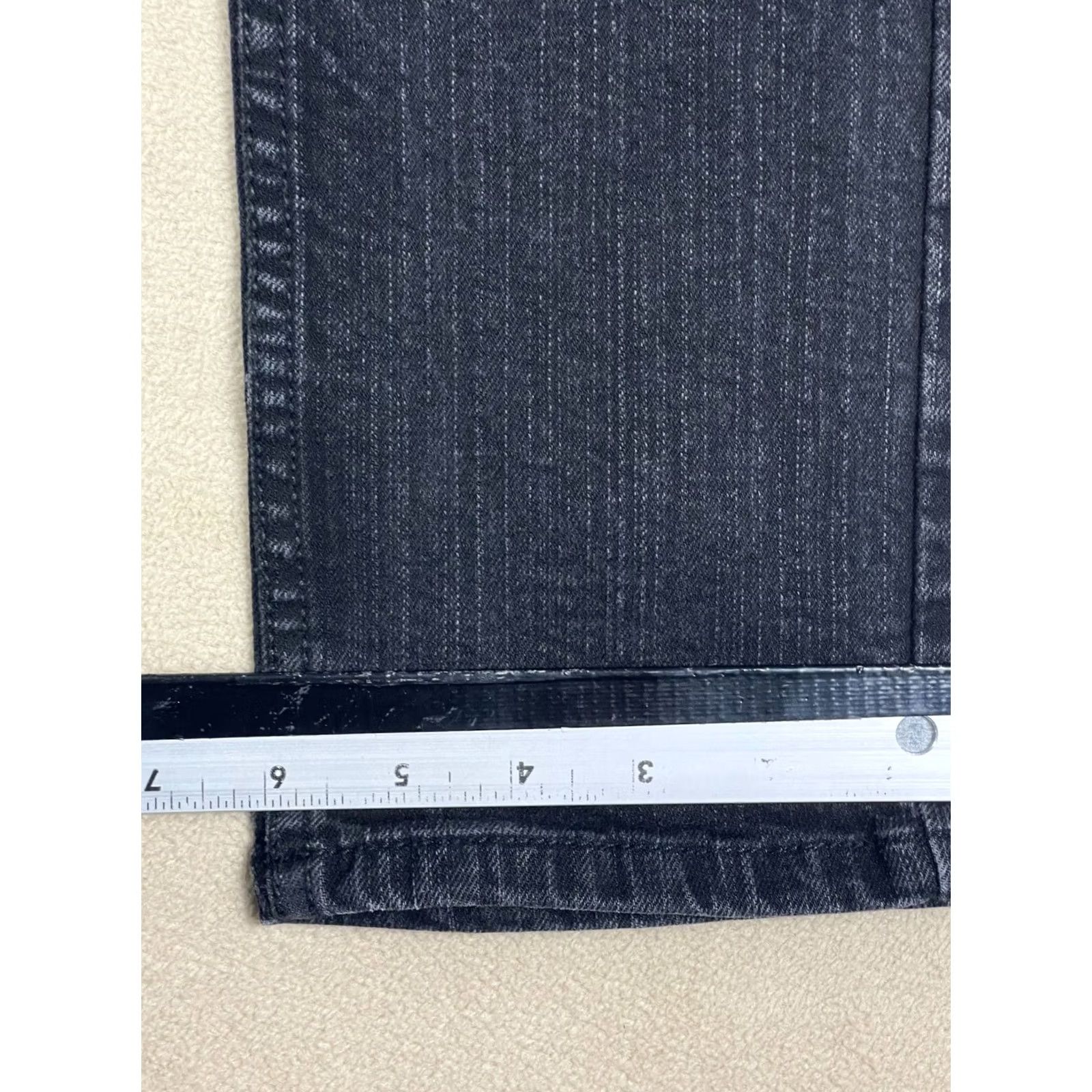 Rsq RSQ London Skinny Jeans Mens 30x32 Black Denim Stretch Zipper Fly Slim Fit Low Rise5 Zip Buttons Logo Size US 30 / EU 46 - 6 Thumbnail