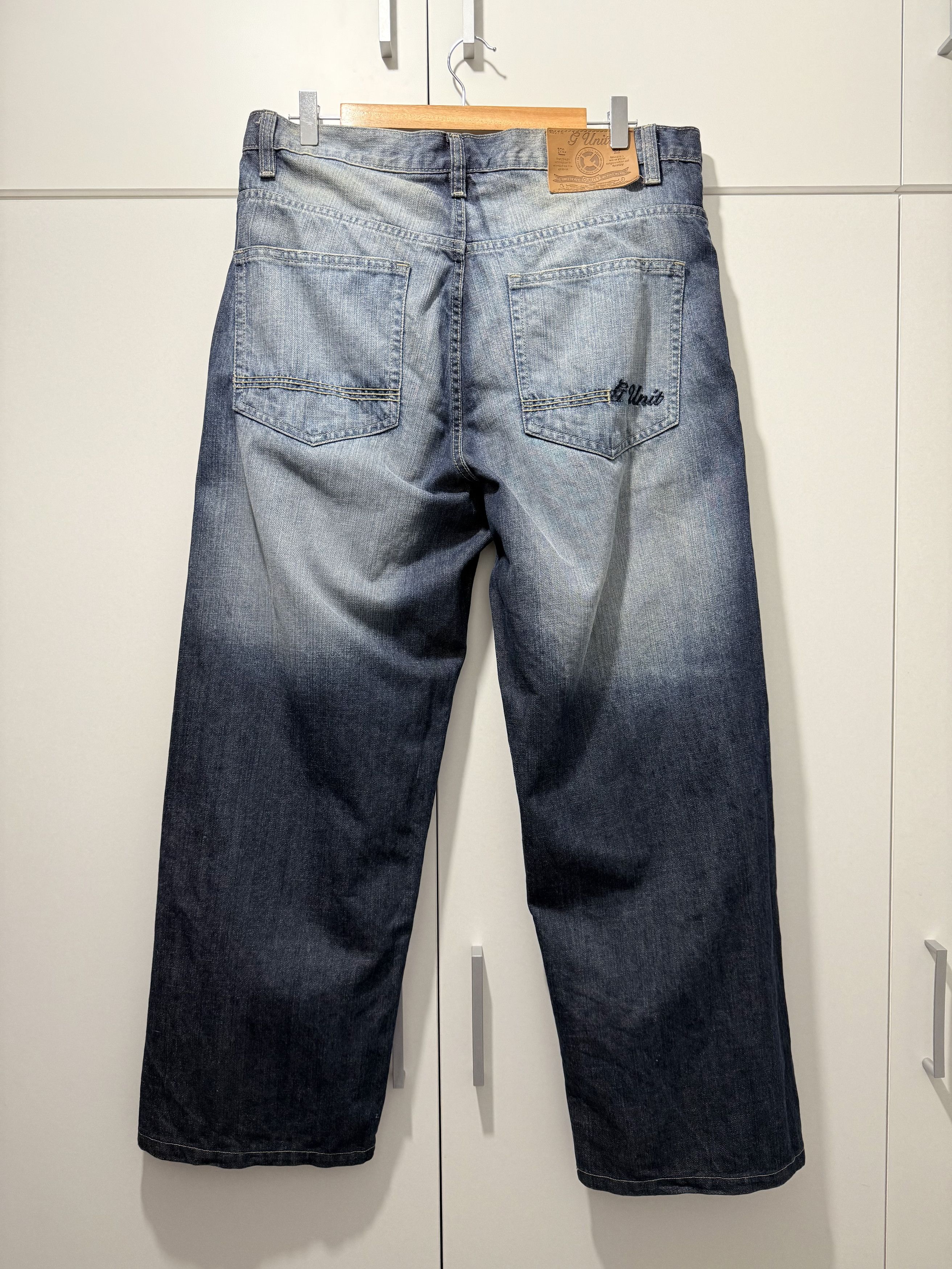 G-Unit Men's Vintage G- Unit Wide Denim Jeans 34x32 Size US 34 / EU 50 - 2 Thumbnail