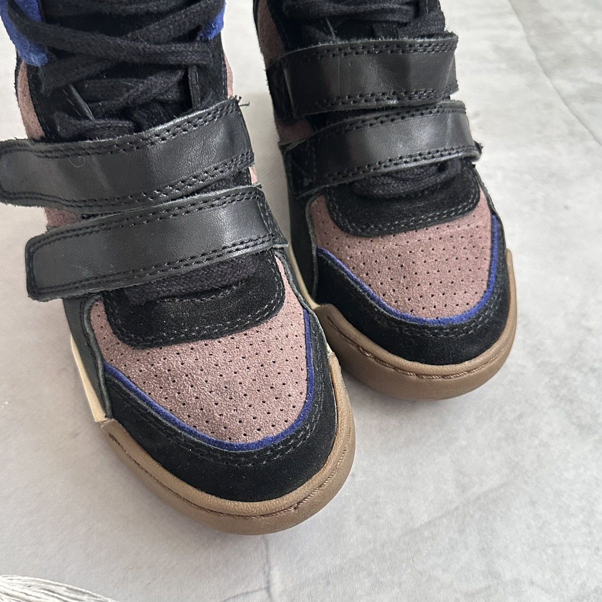 Isabel Marant ASH Straps Bekett Wedge Suede Sneakers Isabel Marant Style Size US 7 / IT 37 - 5 Thumbnail