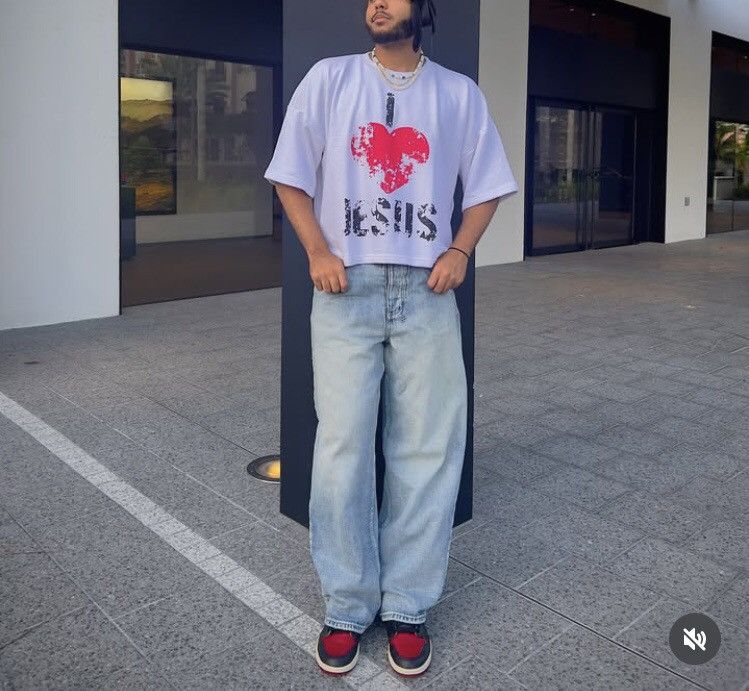 Rap Tees I love Jesus shirt Size US XL / EU 56 / 4 - 3 Thumbnail