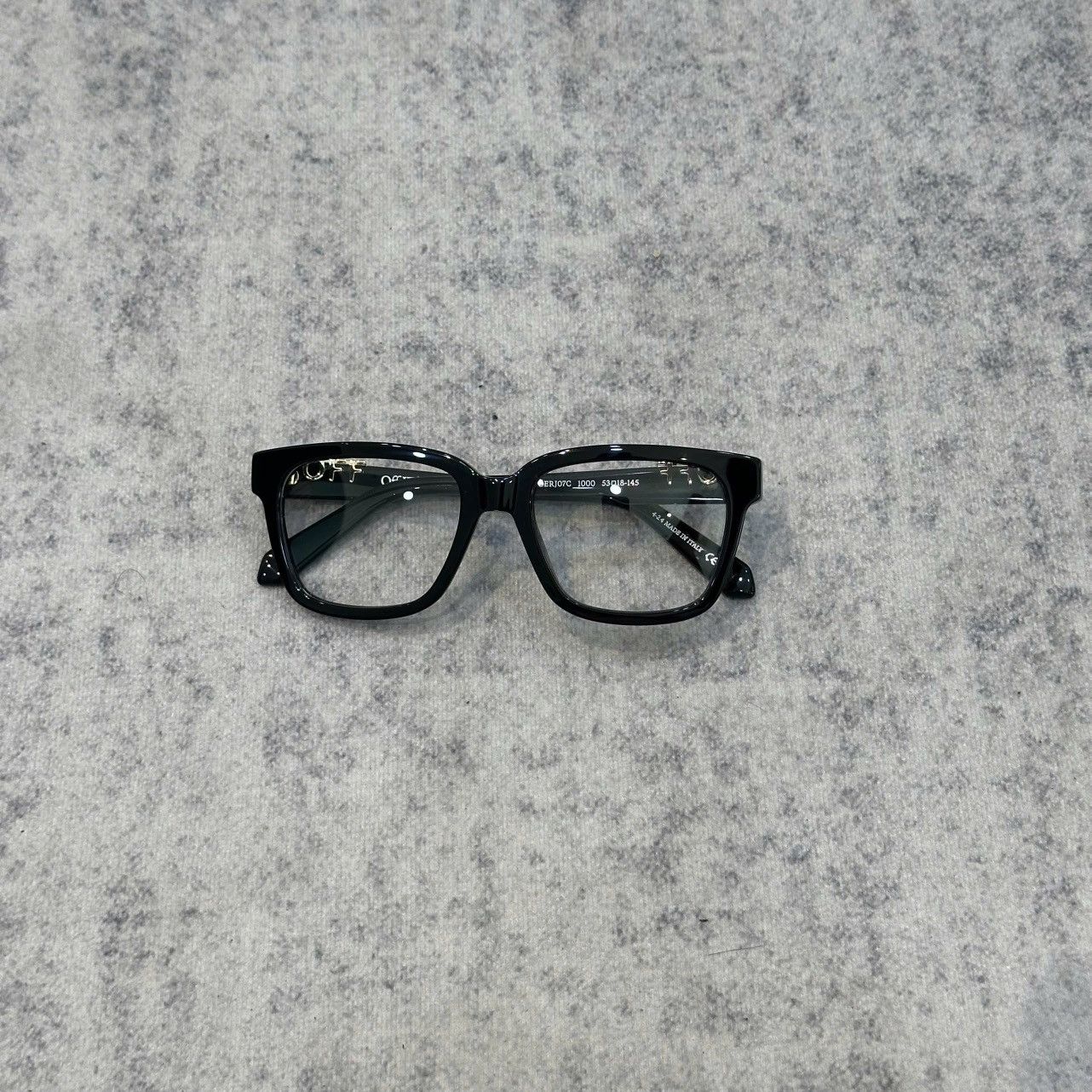 Off-White OFF-WHITE EYEWEAR STYLE 7C BLACK Size ONE SIZE - 2 Thumbnail