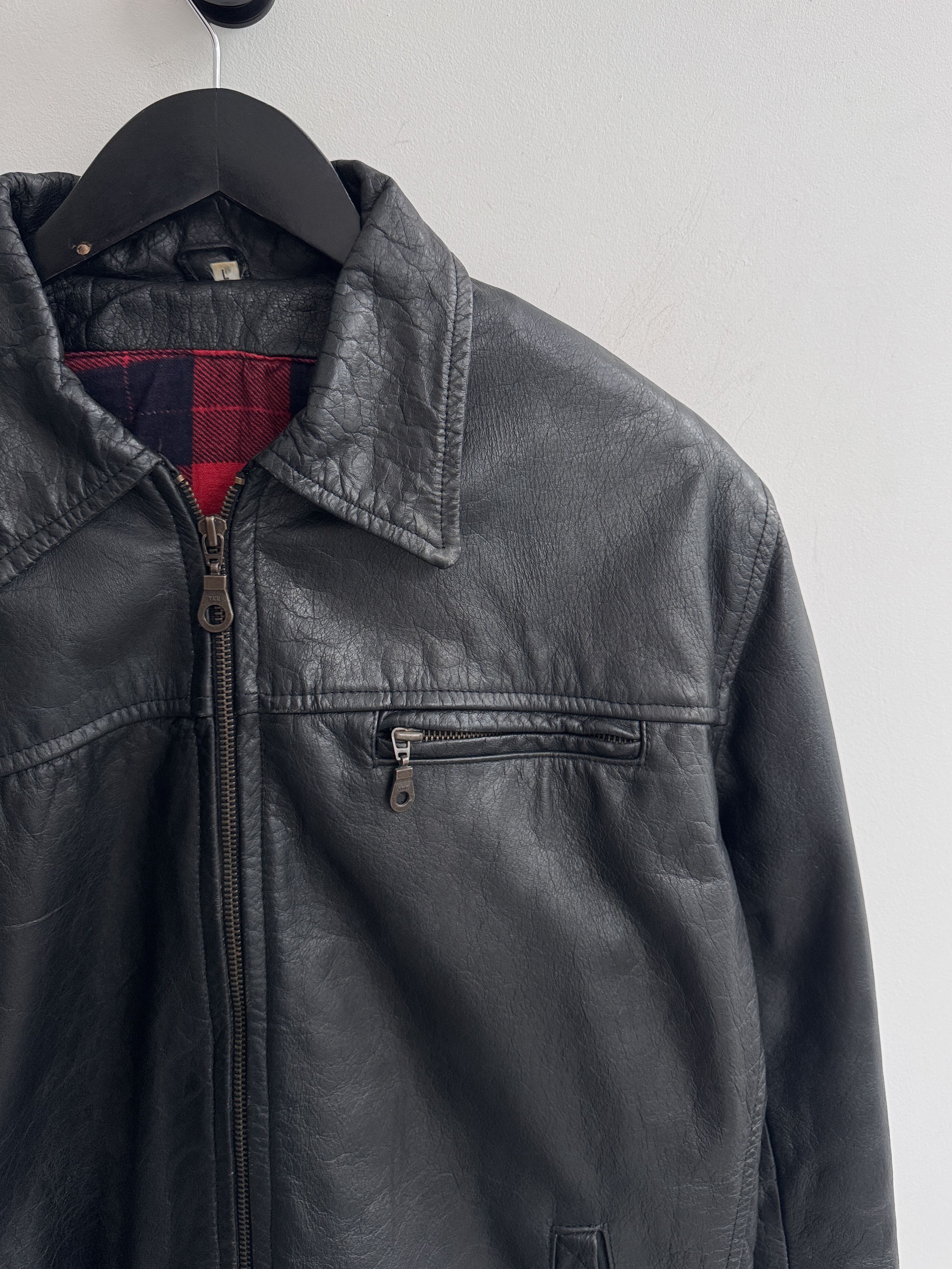 Genuine Leather Vintage Leathermaster Real Leather Jacket Size US L / EU 52-54 / 3 - 5 Thumbnail