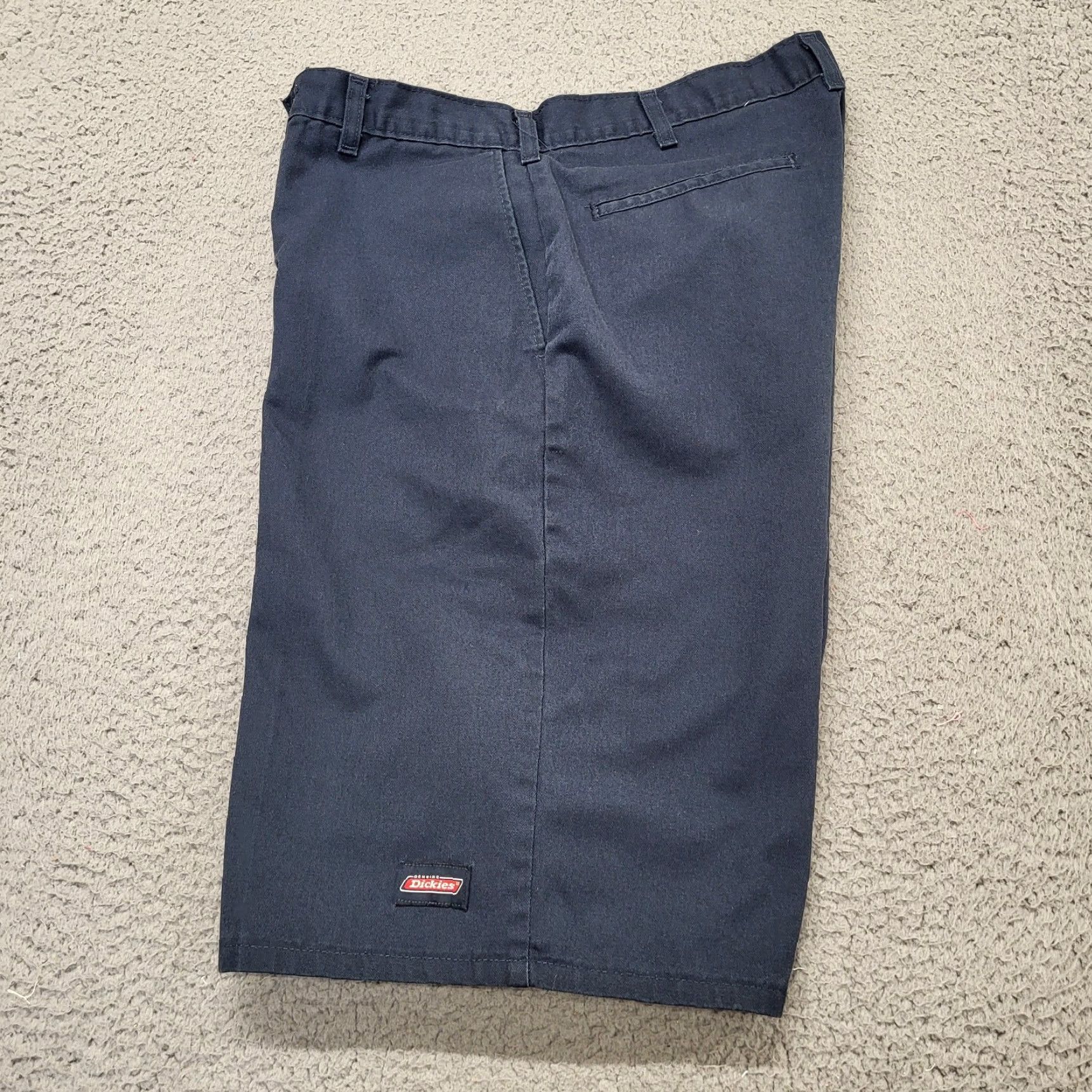 Dickies Dickies Shorts Mens 32 Navy Blue Walk Work Casual Zip Bottom Actual 30x13 European Size US 32 / EU 48 - 4 Thumbnail