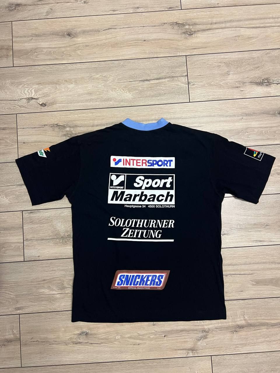 Puma Puma Vintage Street Soccer T-shirt Black sz M Credit Suisse Size US L / EU 52-54 / 3 - 5 Thumbnail