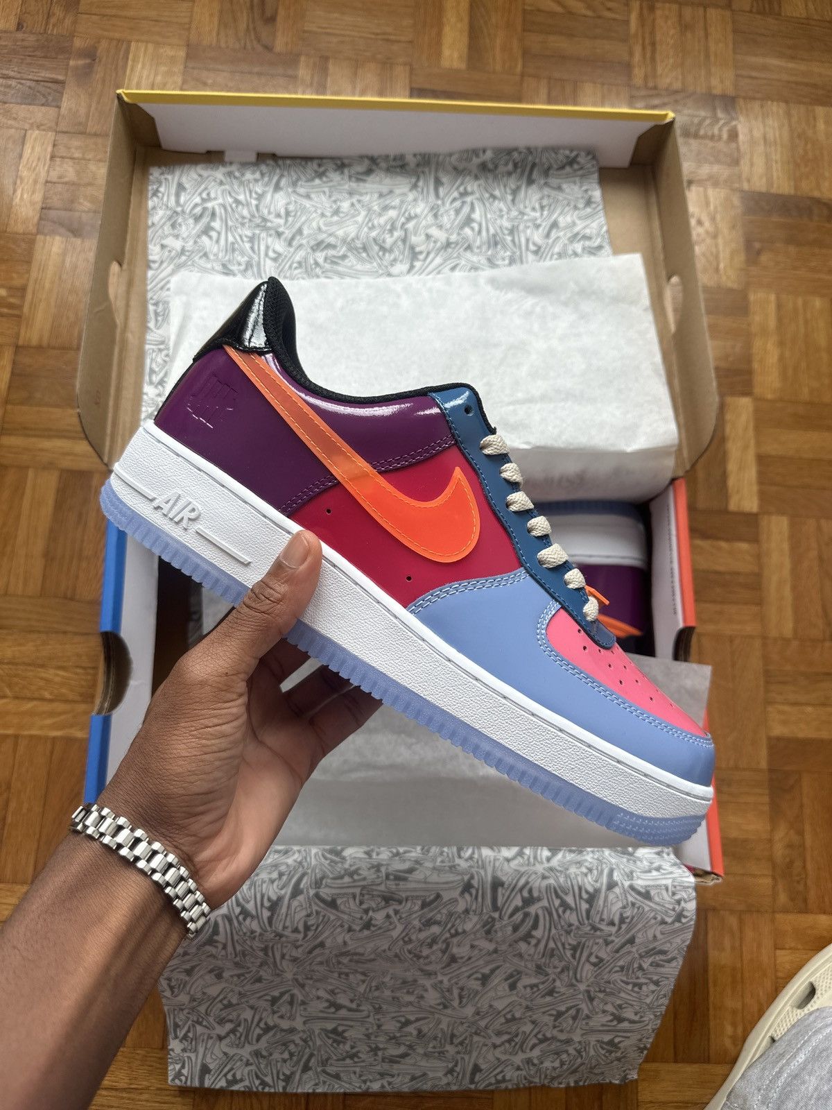 Nike Air force 1 Nike x Undefeated Size US 10 / EU 43 - 2 Thumbnail