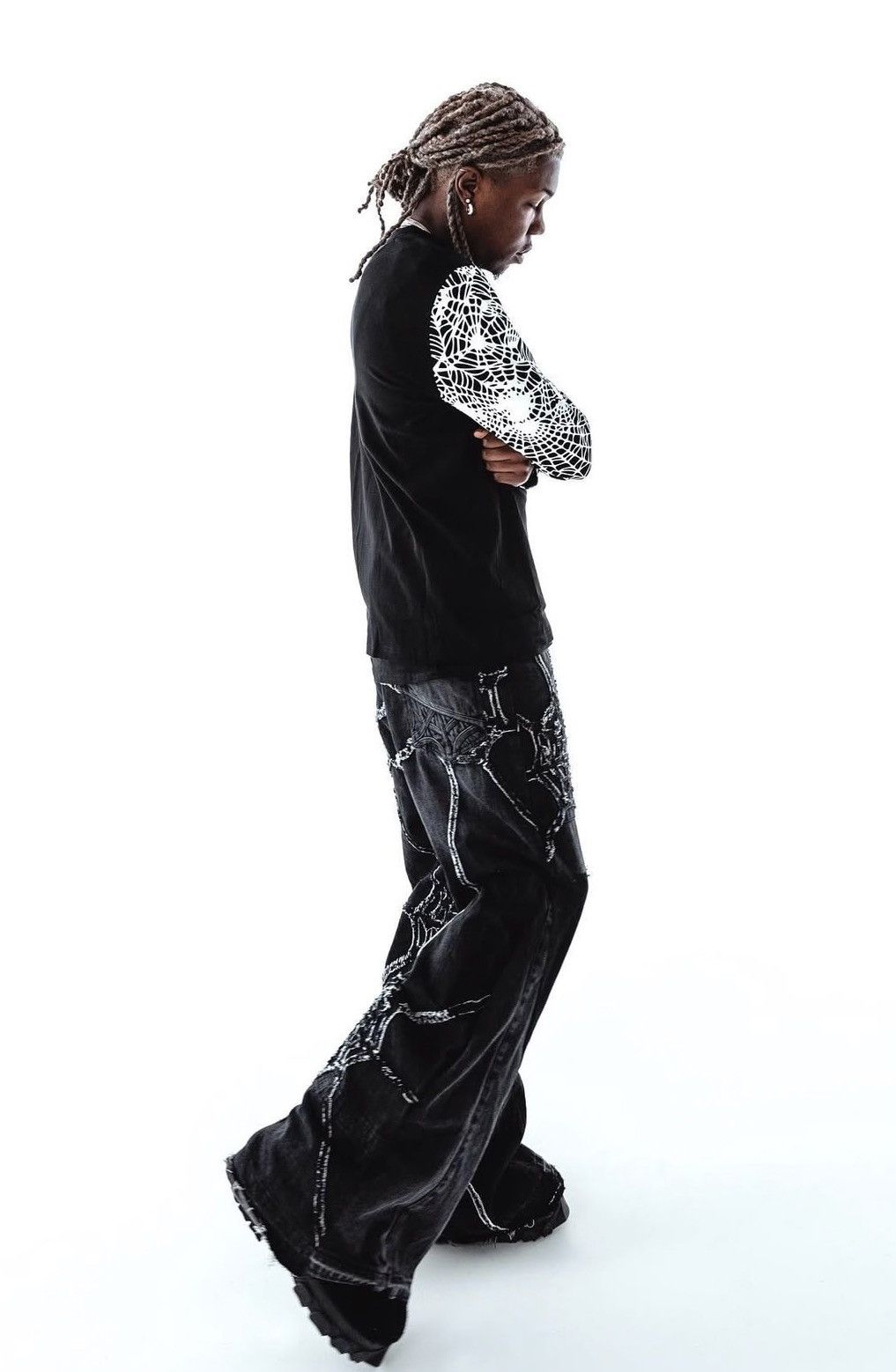 Brotherly Love BL webbed sleeve. Worn by destroy lonely in 2022 Size US S / EU 44-46 / 1 - 7 Thumbnail