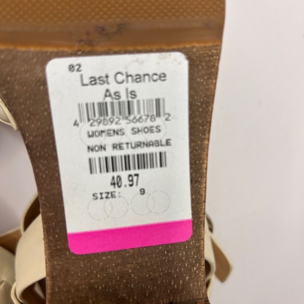 Sam Edelman Women's Sam Edelman Sandals beige&wood Size 9 Size US 9 / IT 39 - 12 Thumbnail