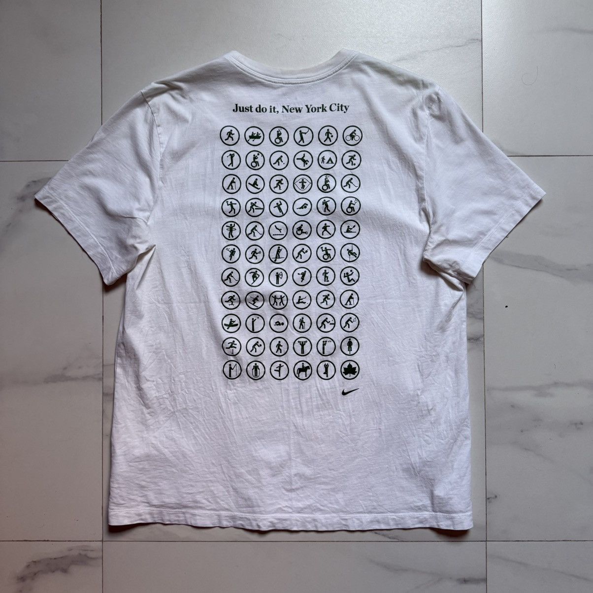 Nike Nike x NYC Parks White T-Shirt Size US XL / EU 56 / 4 - 3 Thumbnail