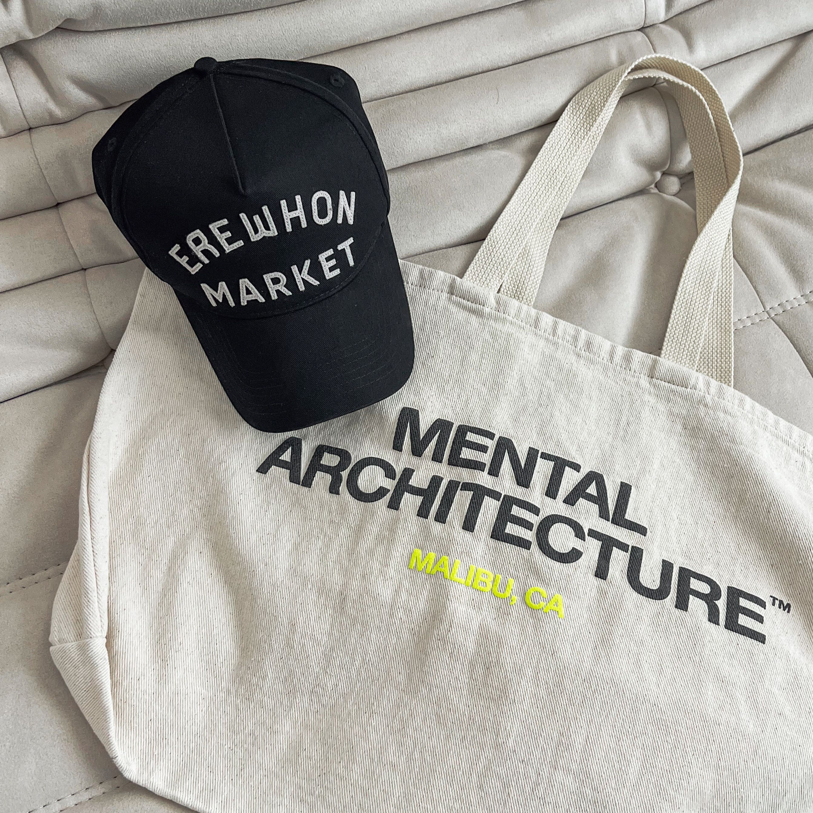 Awesome Mental Architecture Malibu Beach Logo Tote Bag