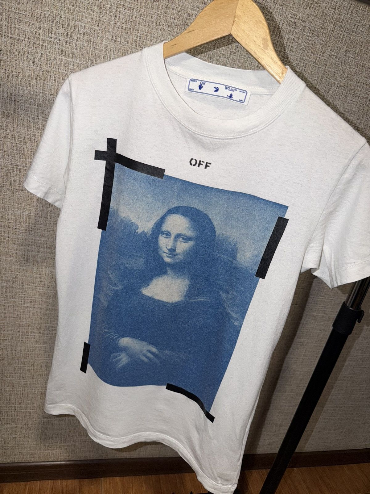 Off-White OFF-WHITE MONA LISA WHITE T-SHIRT Size US XXS / EU 40 - 3 Thumbnail