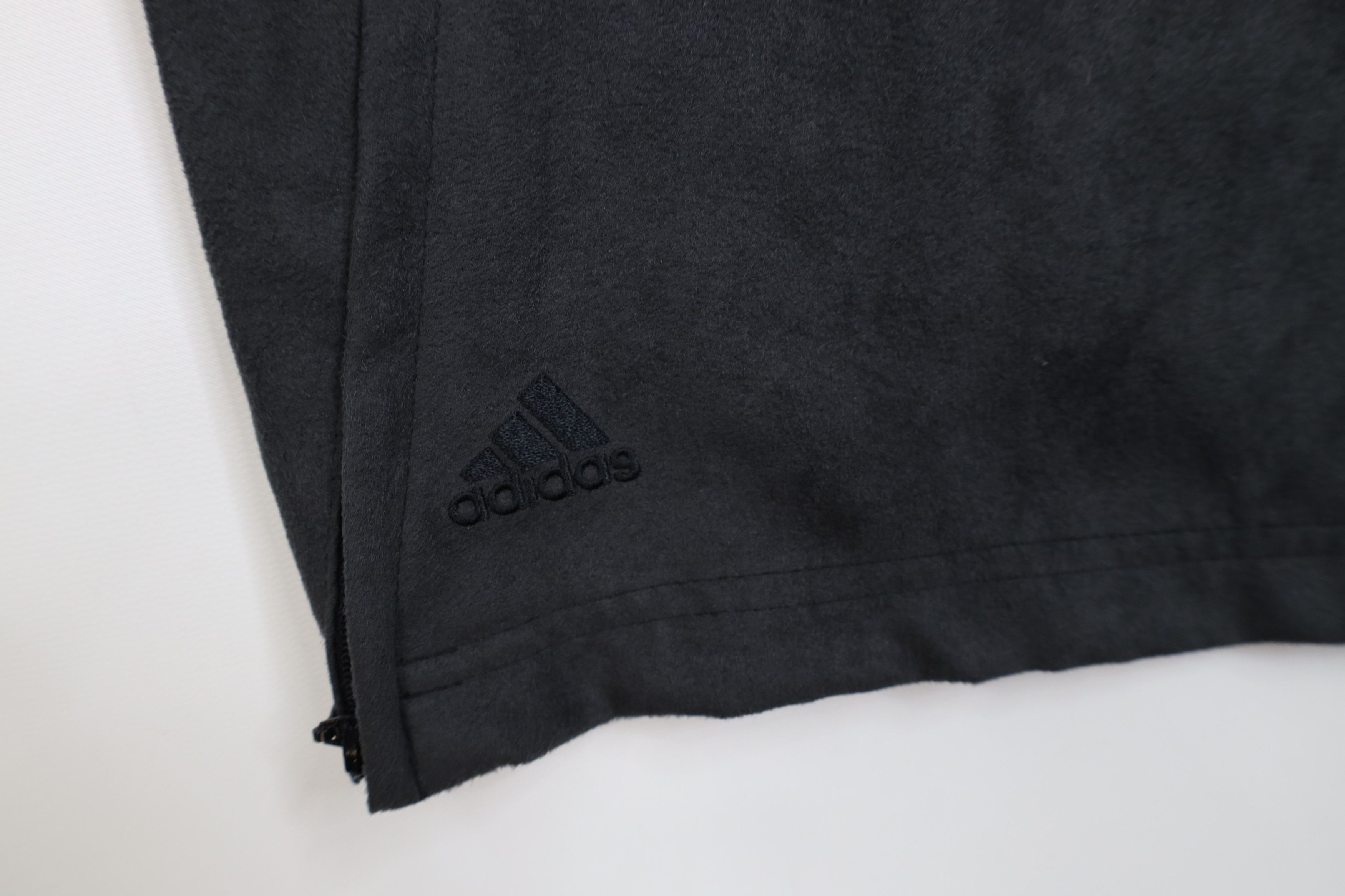 Adidas Vintage Y2K 2003 Adidas Lined Wide Leg Pants Dark Gray Size US 36 / EU 52 - 5 Thumbnail