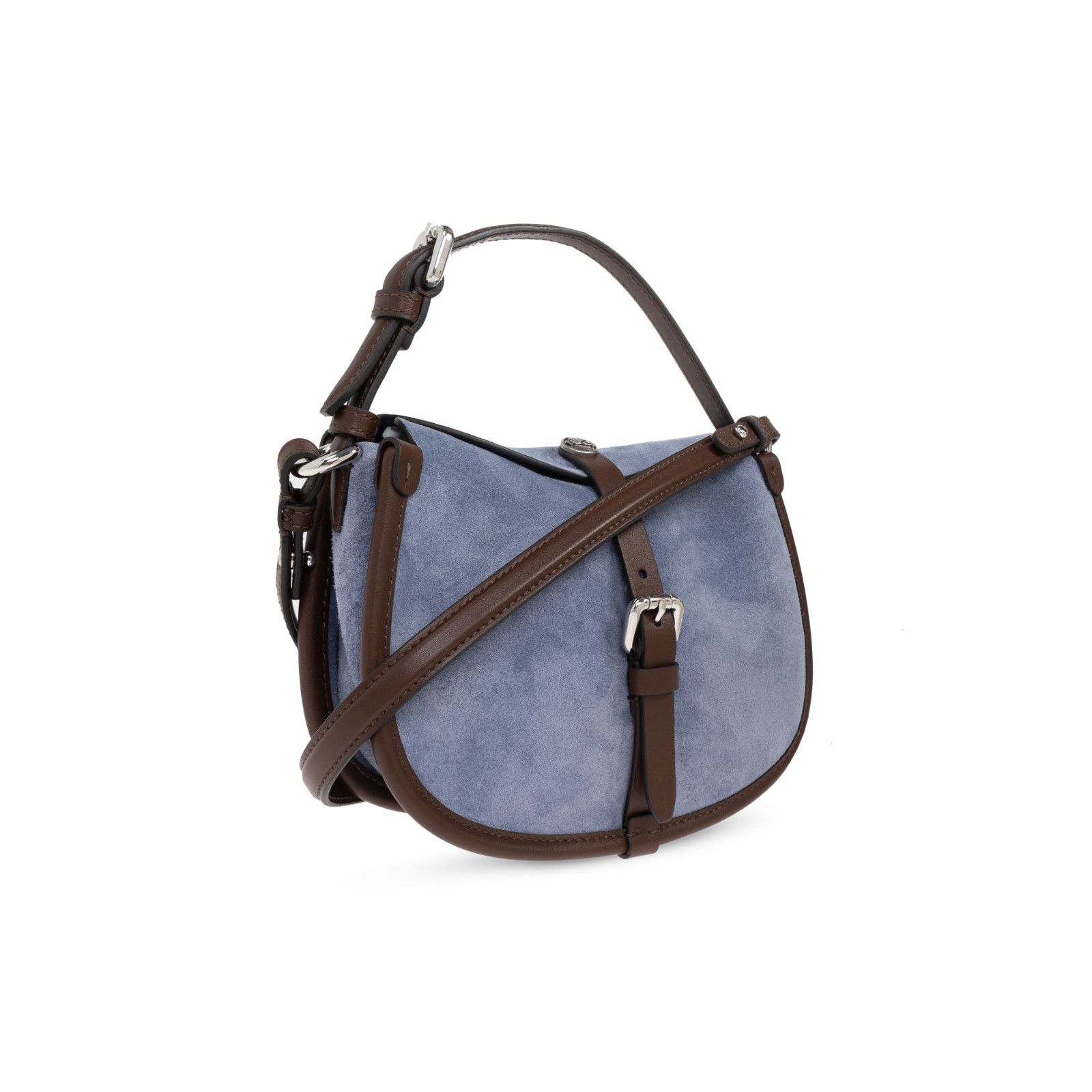 Etro ETRO Pony Blue Suede Shoulder Bag New And Authentic Size ONE SIZE - 3 Thumbnail