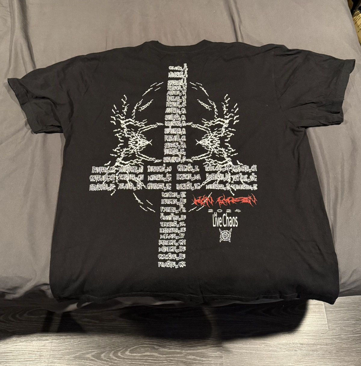 Ken Carson Ken Carson - A Great Chaos Tour T-Shirt Size US XXL / EU 58 / 5 - 2 Thumbnail