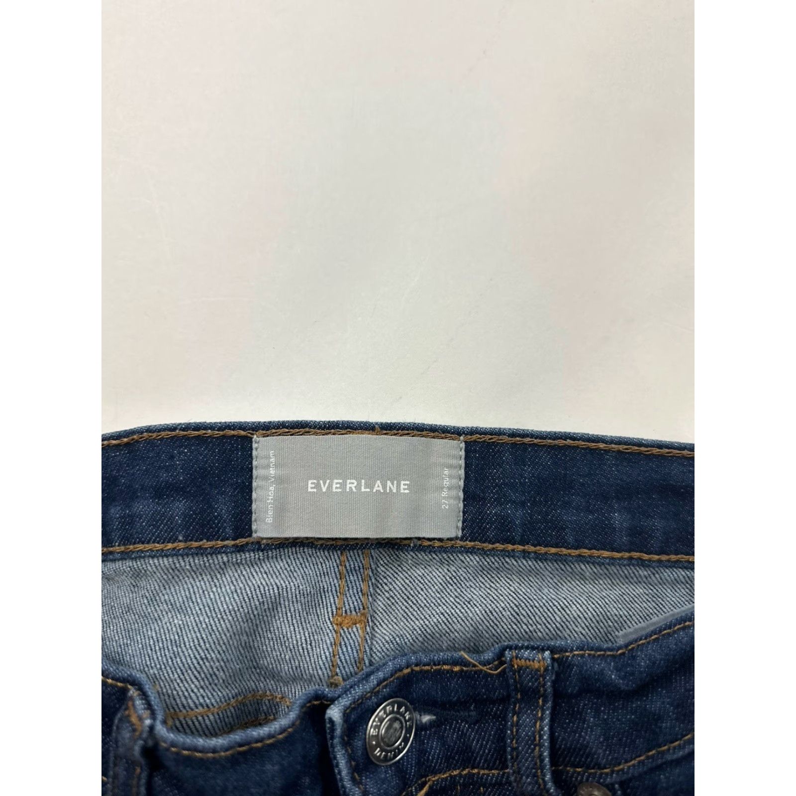 Everlane Everlane Jeans Women’s 27 Blue Skinny Slim High Rise (Regular) Size 26" / US 2 / IT 38 - 6 Thumbnail