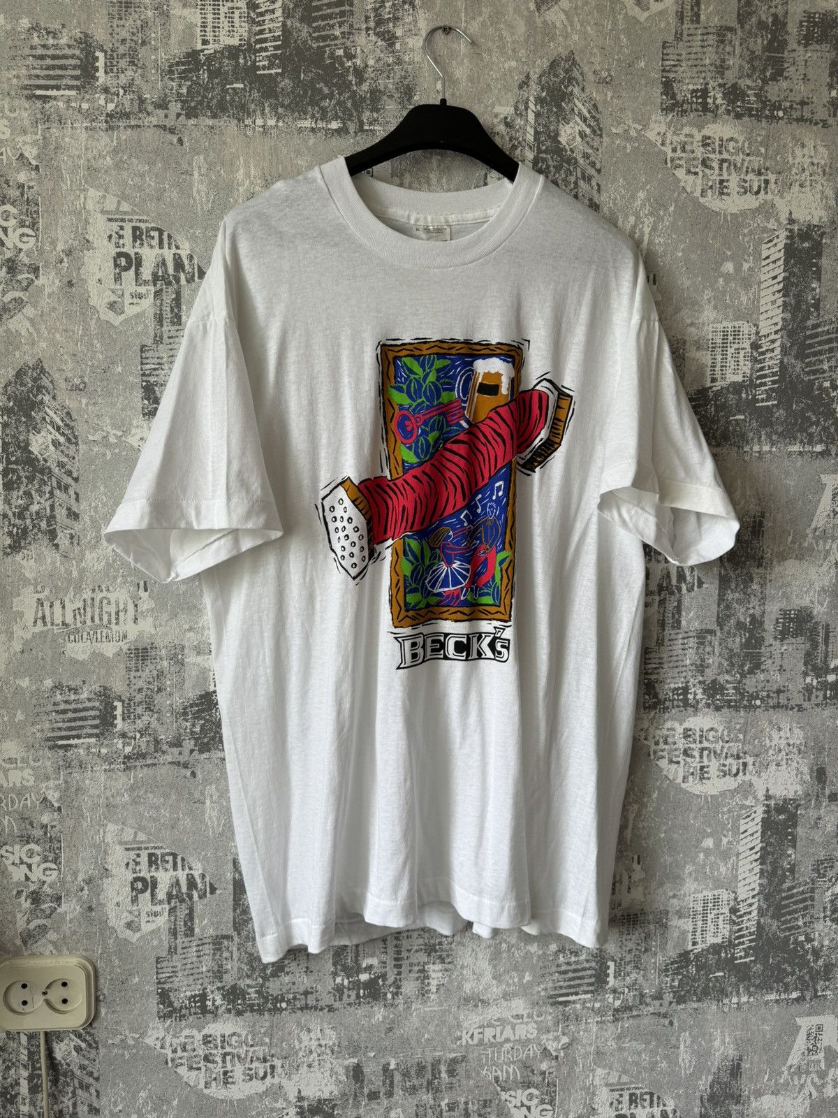 Vintage Screen Stars T-Shirt Vintage Size US XL / EU 56 / 4 - 5 Thumbnail