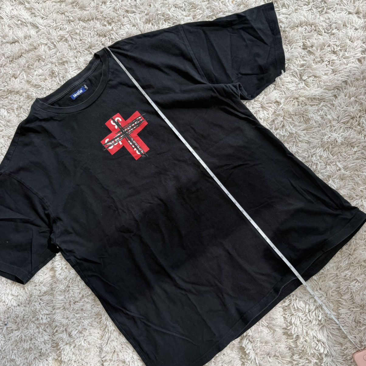 Other BLOCKAIT Hong Kong Brand Supreme Cross Tee Size US M Size US M / EU 48-50 / 2 - 4 Thumbnail
