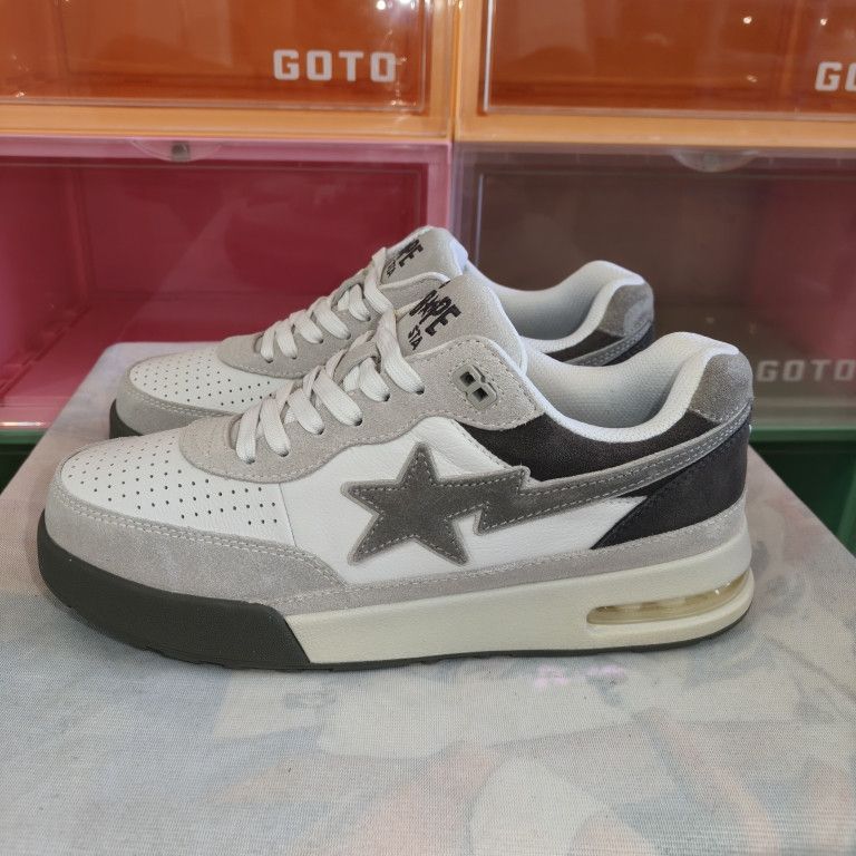 Bape A Bathing Ape Road Sta Sneakers Smoke Gray US 8 Size US 8 / EU 41 - 1 Thumbnail
