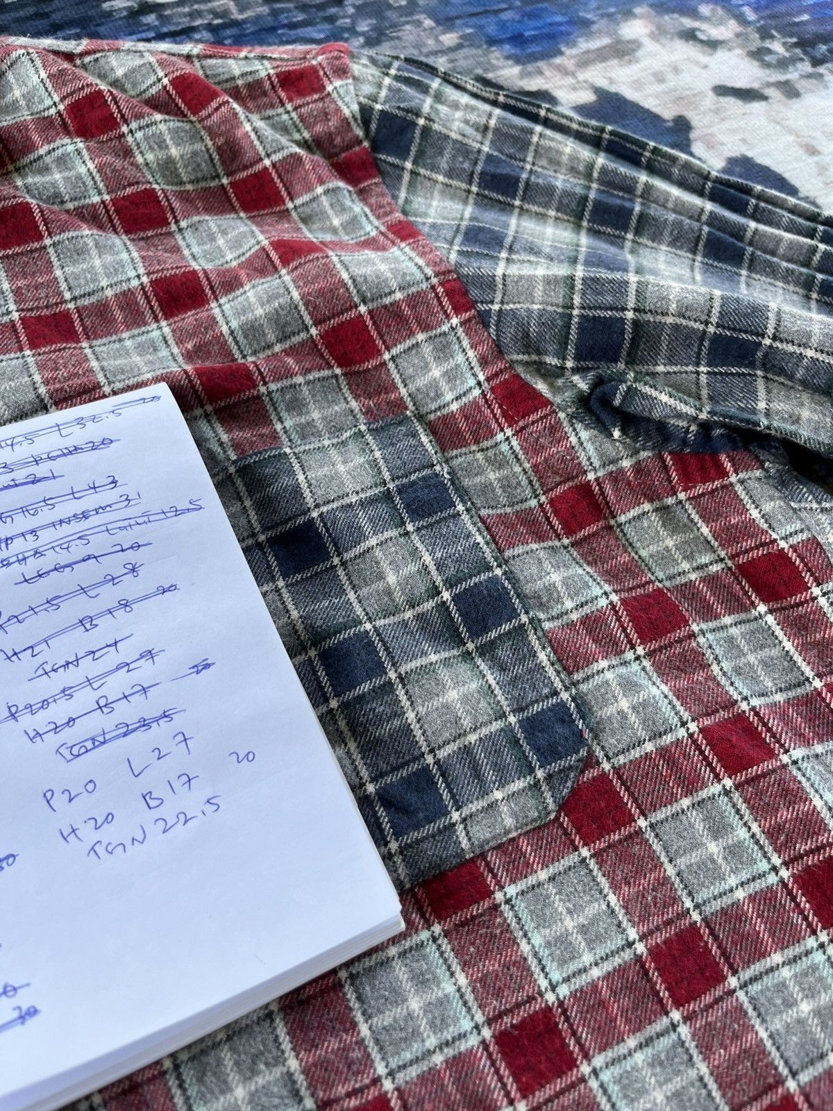 GU × Japanese Brand × Kim Jones Kim Jones AW 06 GU Backhit Spell Out Shirt Button Up Size US S / EU 44-46 / 1 - 11 Thumbnail
