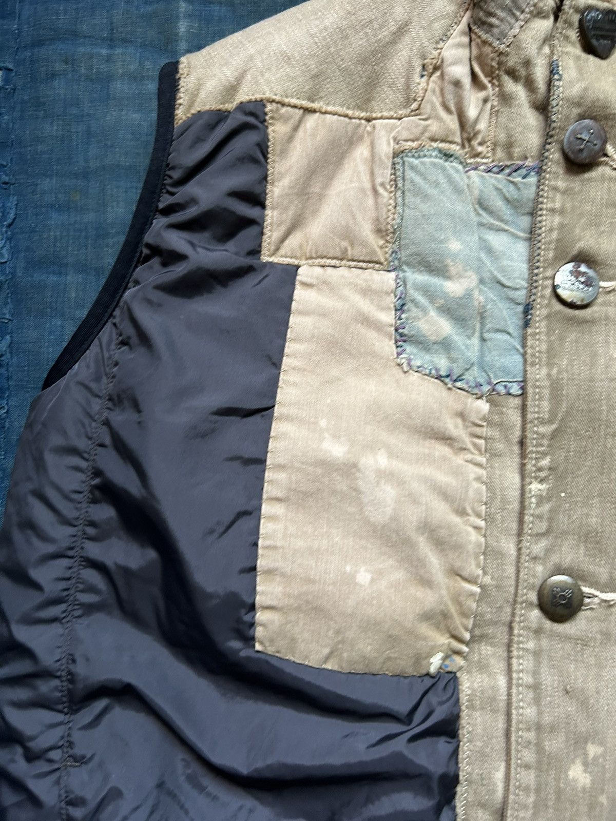Kapital Kapital kountry reconstructed reversible vest Size US L / EU 52-54 / 3 - 6 Thumbnail