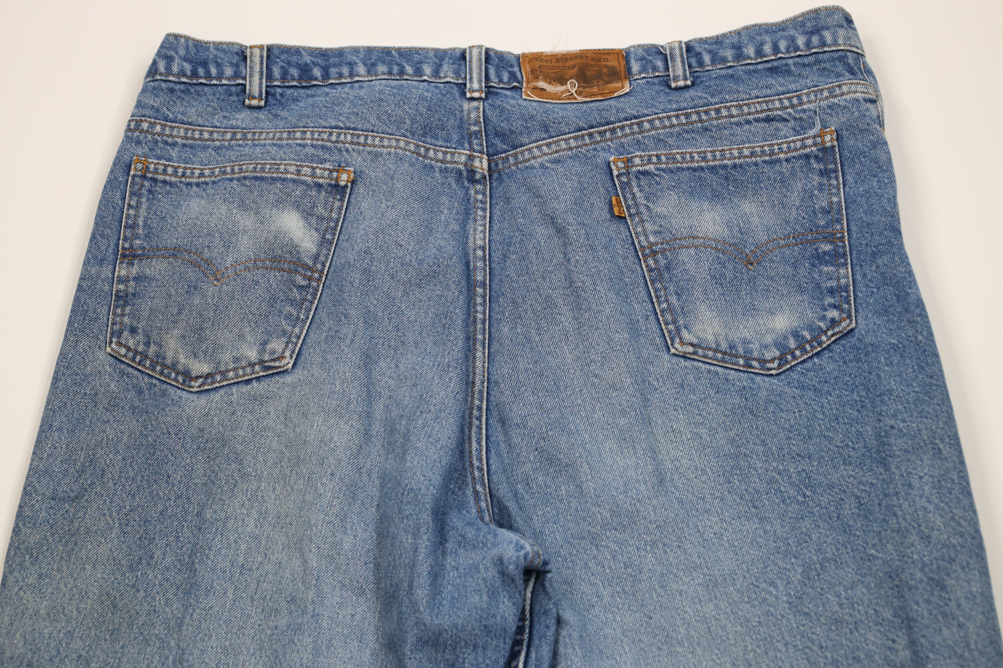 Levi's Vintage 90s Levis 540 Relaxed Fit Wide Leg Jeans Blue Size US 42 / EU 58 - 12 Thumbnail