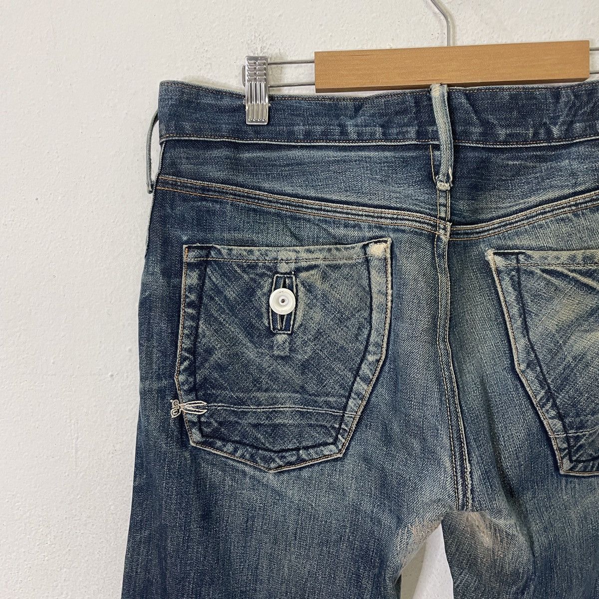 DENHAM Vintage Denham Japan Selvedge Denim Jeans Size US 34 / EU 50 - 11 Thumbnail