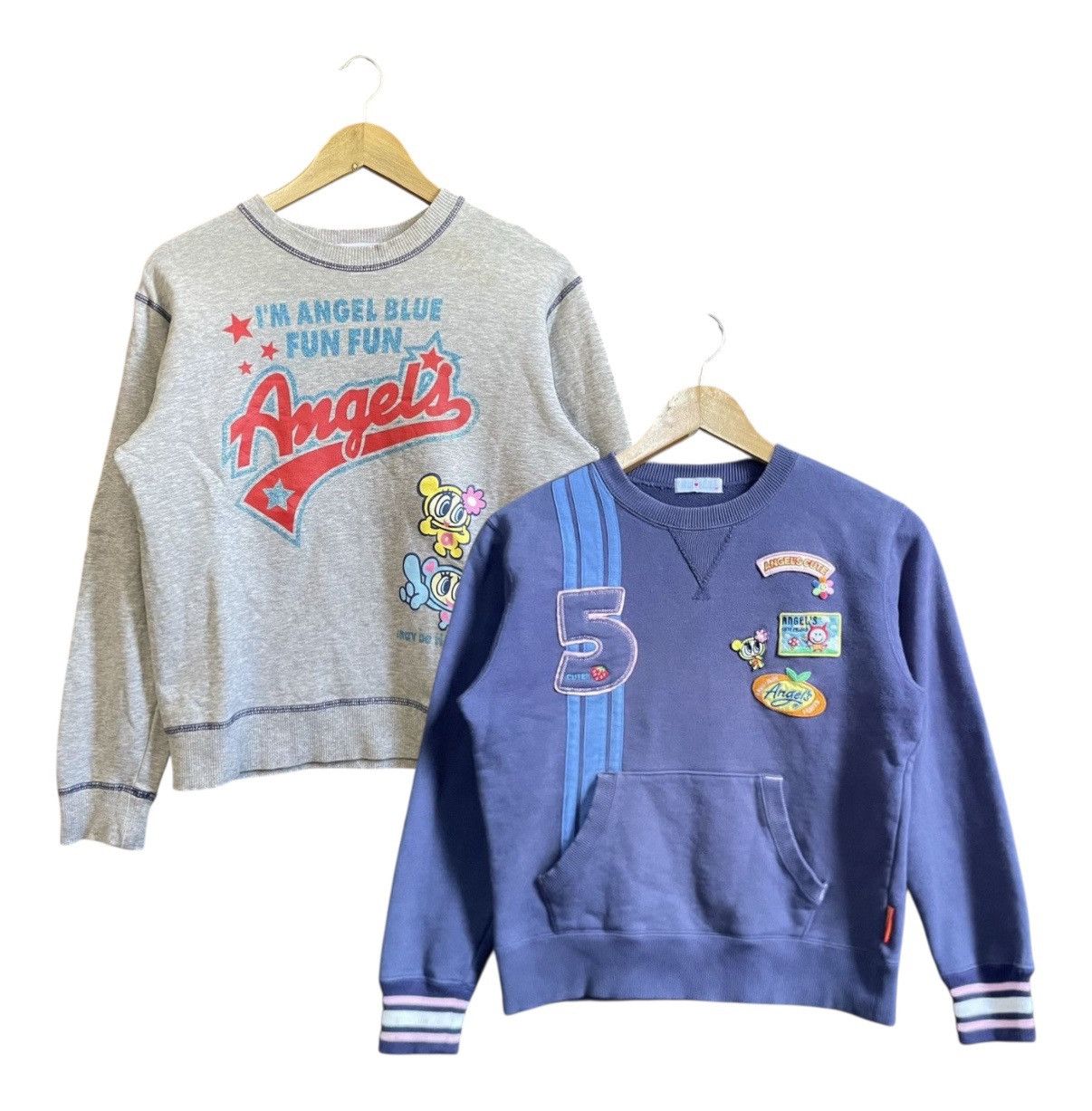 Angel Blue Combo Angel Blue Sweatshirt Size L / US 10 / IT 46 - 1 Thumbnail