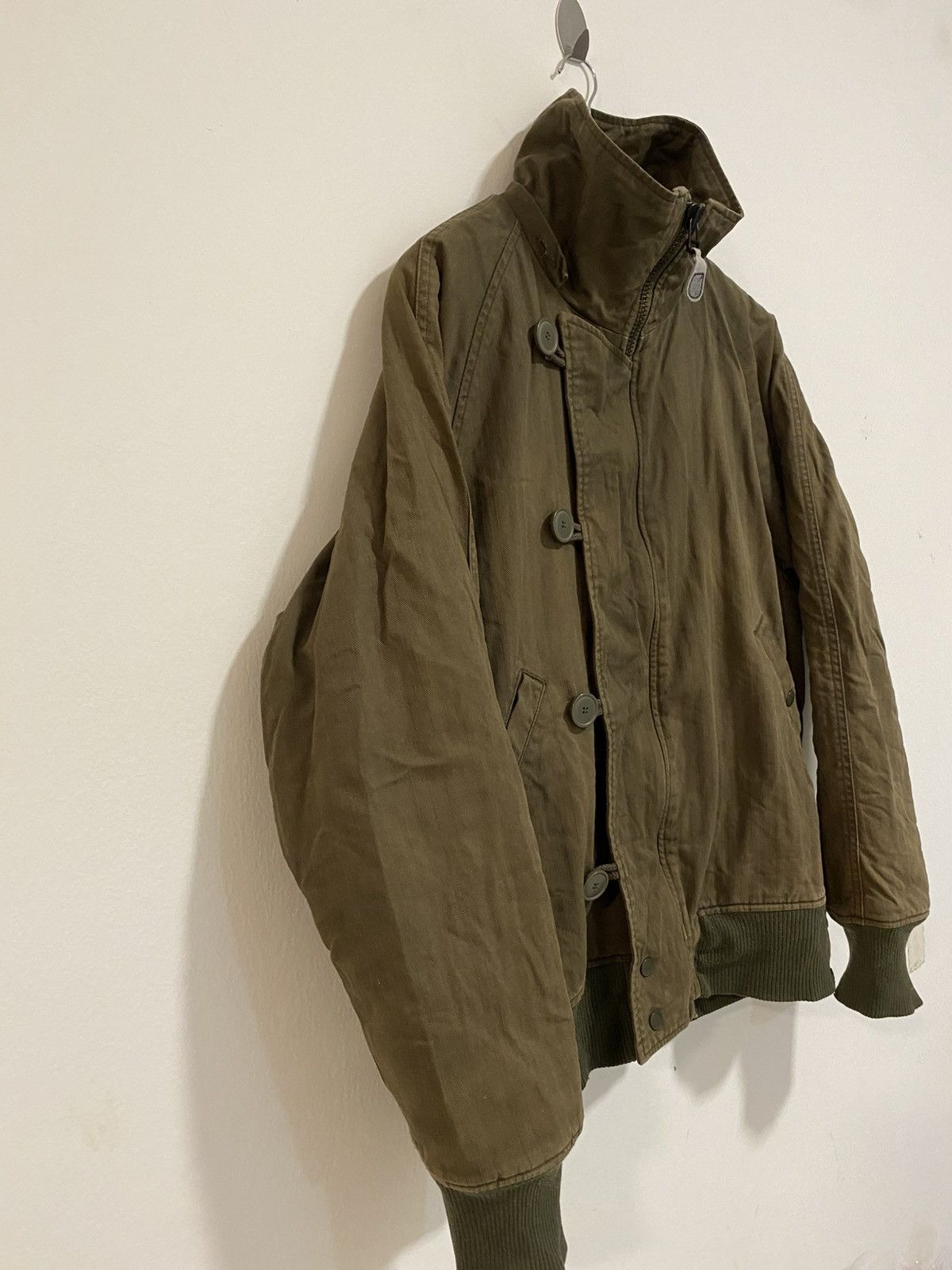Alpha Industries × Vintage Vintage Alpha Industries Military Style Jacket Size US L / EU 52-54 / 3 - 3 Thumbnail