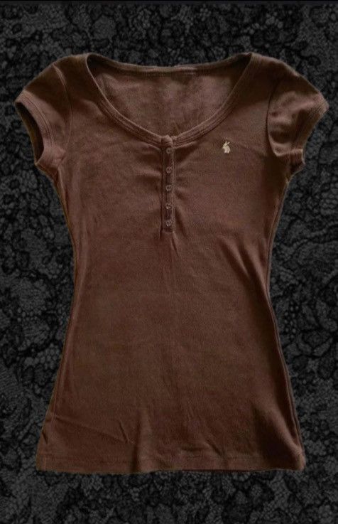 Polo Ralph Lauren brown ralph lauren short sleeve Size M / US 6-8 / IT 42-44 - 1 Preview