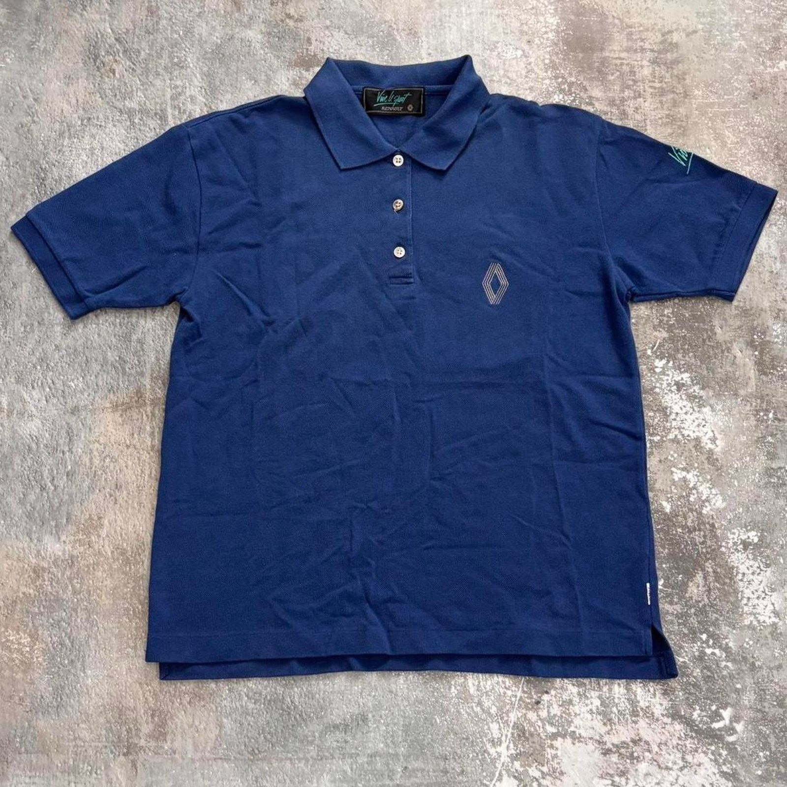 Formula 1 × Vintage Vintage 90s F1 Renault Polo Shirt! Size Medium Vive Le Sport Size US M / EU 48-50 / 2 - 1 Thumbnail