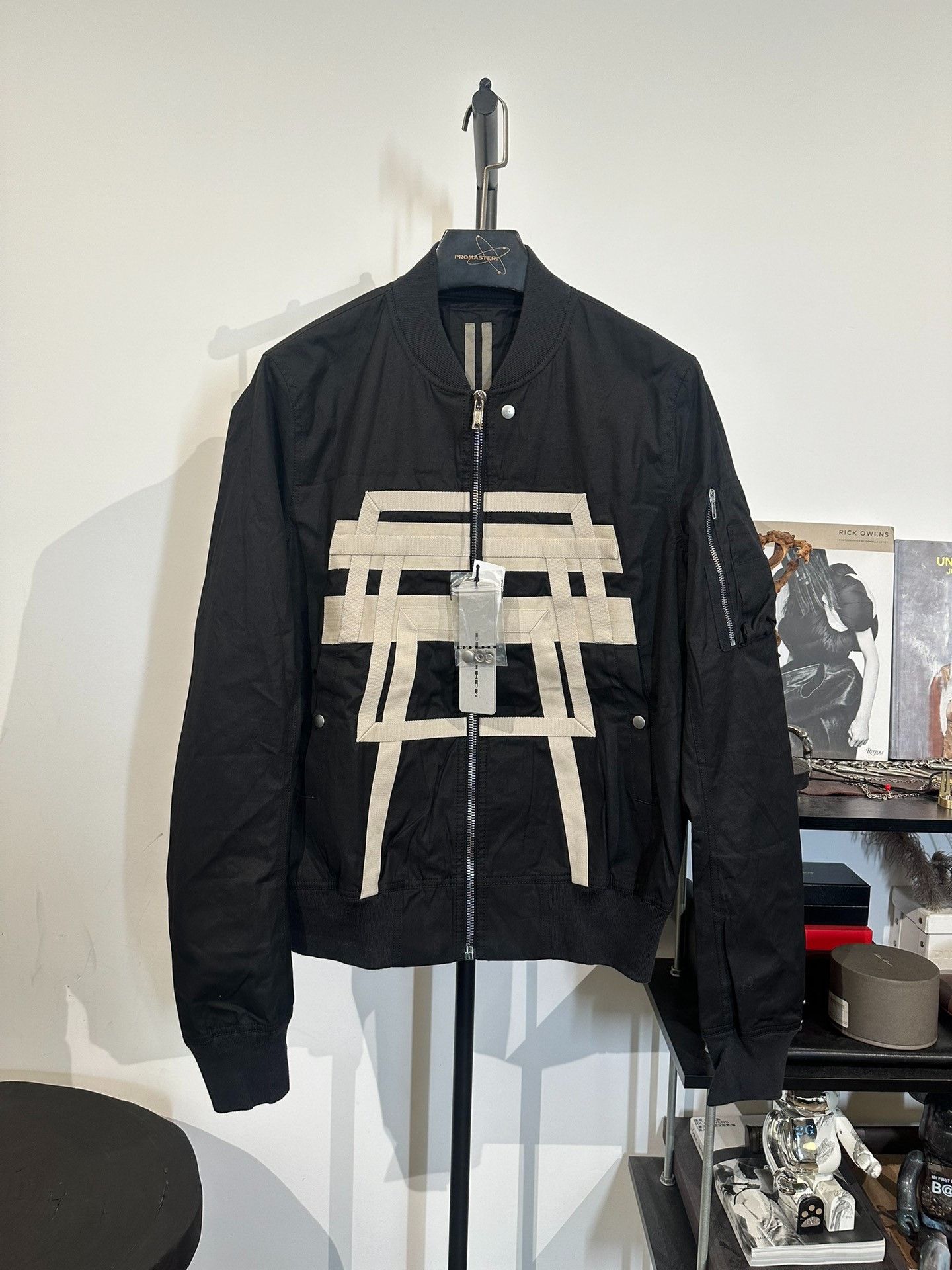 Rick Owens Rick Owens SS24 Silk Bubble Batwing Flight Bomber