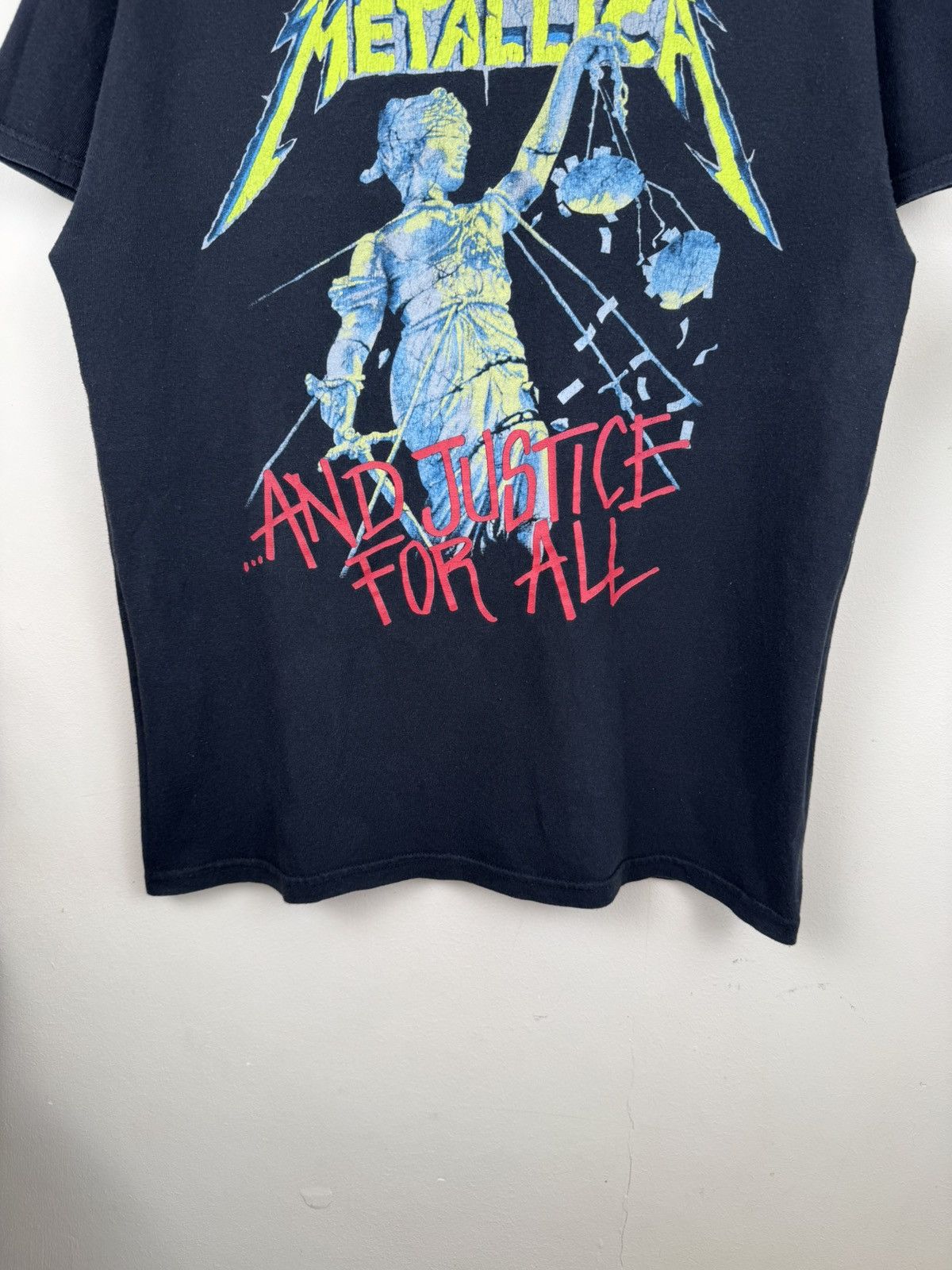 Other Metallica T shirt And Justice For All Rock Band Sz M Black Size US M / EU 48-50 / 2 - 7 Thumbnail