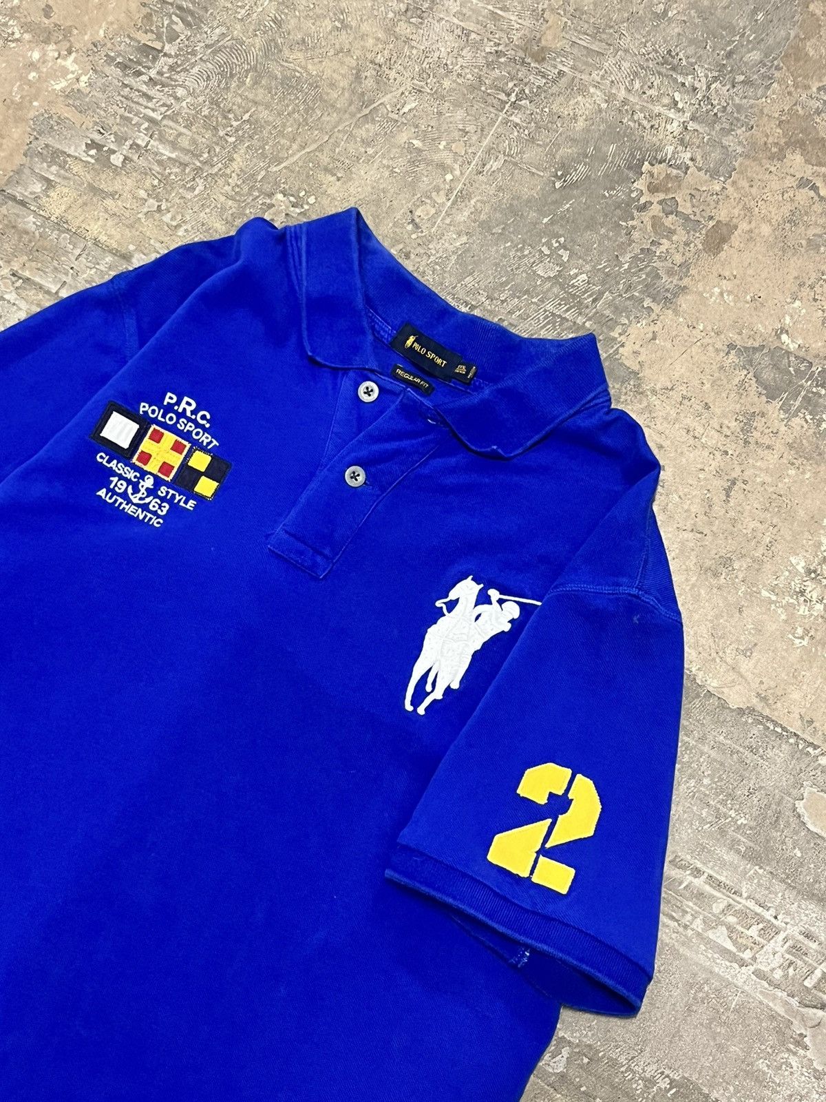 Polo Ralph Lauren × Vintage Polo Ralph Lauren vintage button up polo sport hype rare Size US XL / EU 56 / 4 - 4 Thumbnail