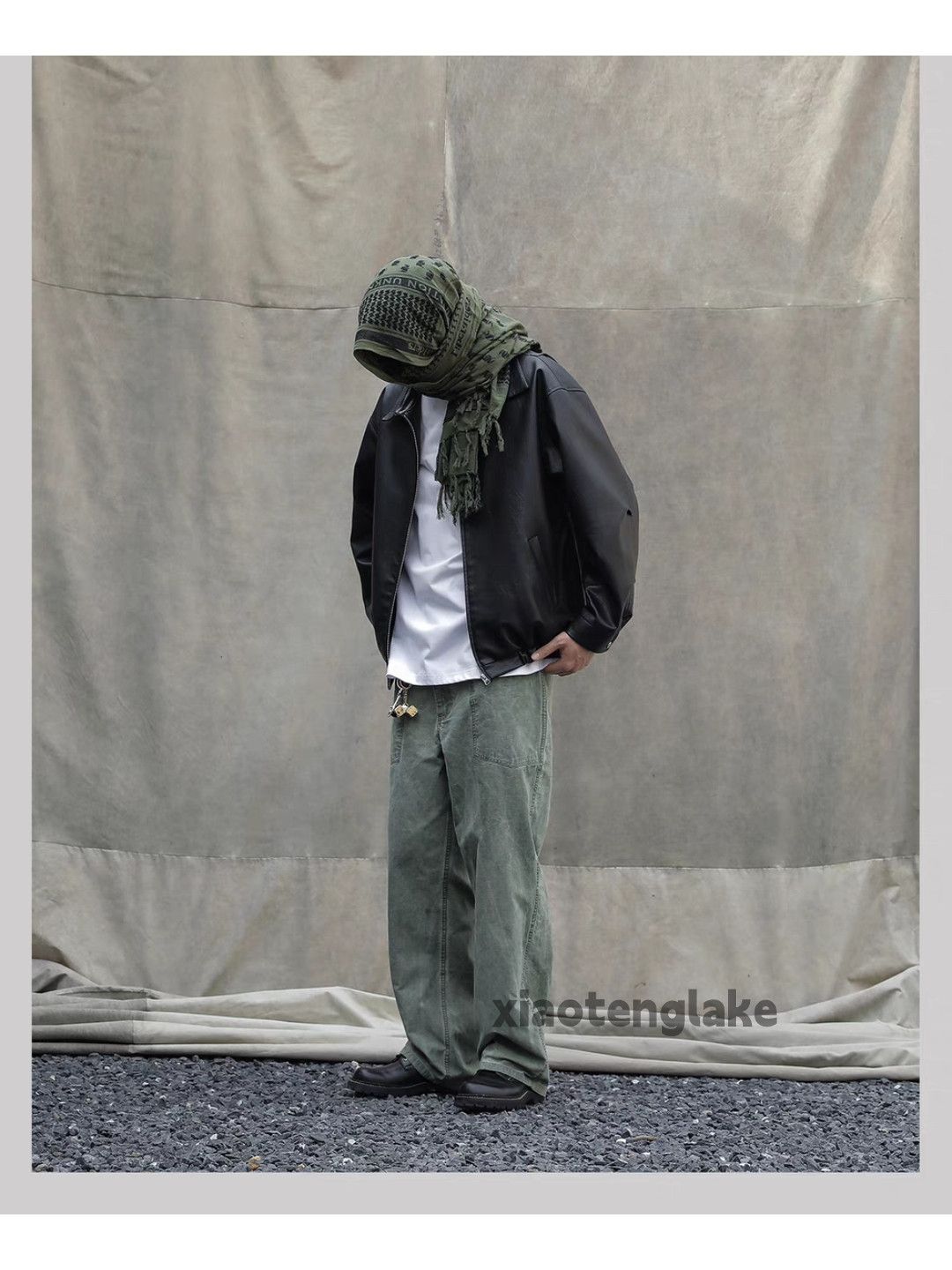 Vintage Utility washed faded loose baggy skate hiphop cargo pants Size US 38 / EU 54 - 5 Thumbnail