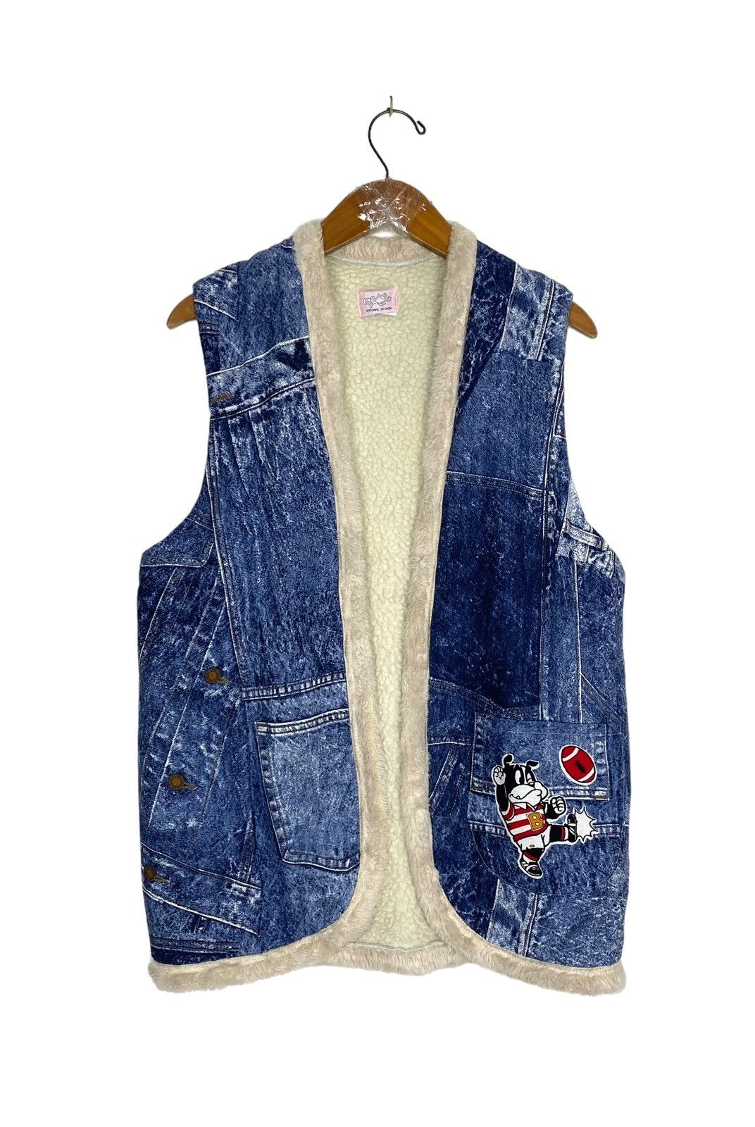 Japanese Brand Rare ‼️ Super Star Rugby World Cup Padded Vest Sherpa Size US S / EU 44-46 / 1 - 3 Thumbnail