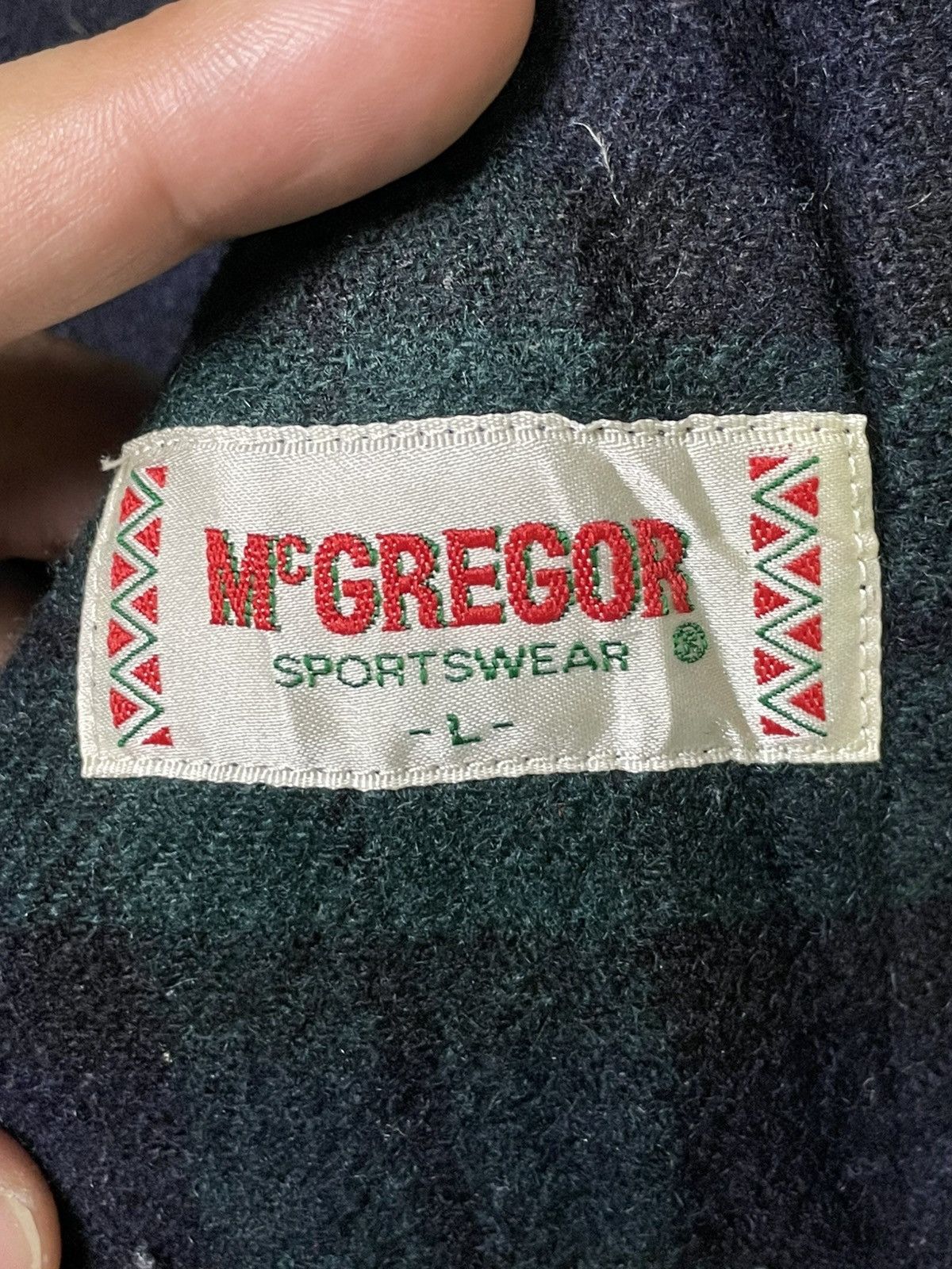 Designer × McGregor × Vintage Mcgregor Sportswear x Vintage Wool Coat (33) Size US L / EU 52-54 / 3 - 6 Thumbnail