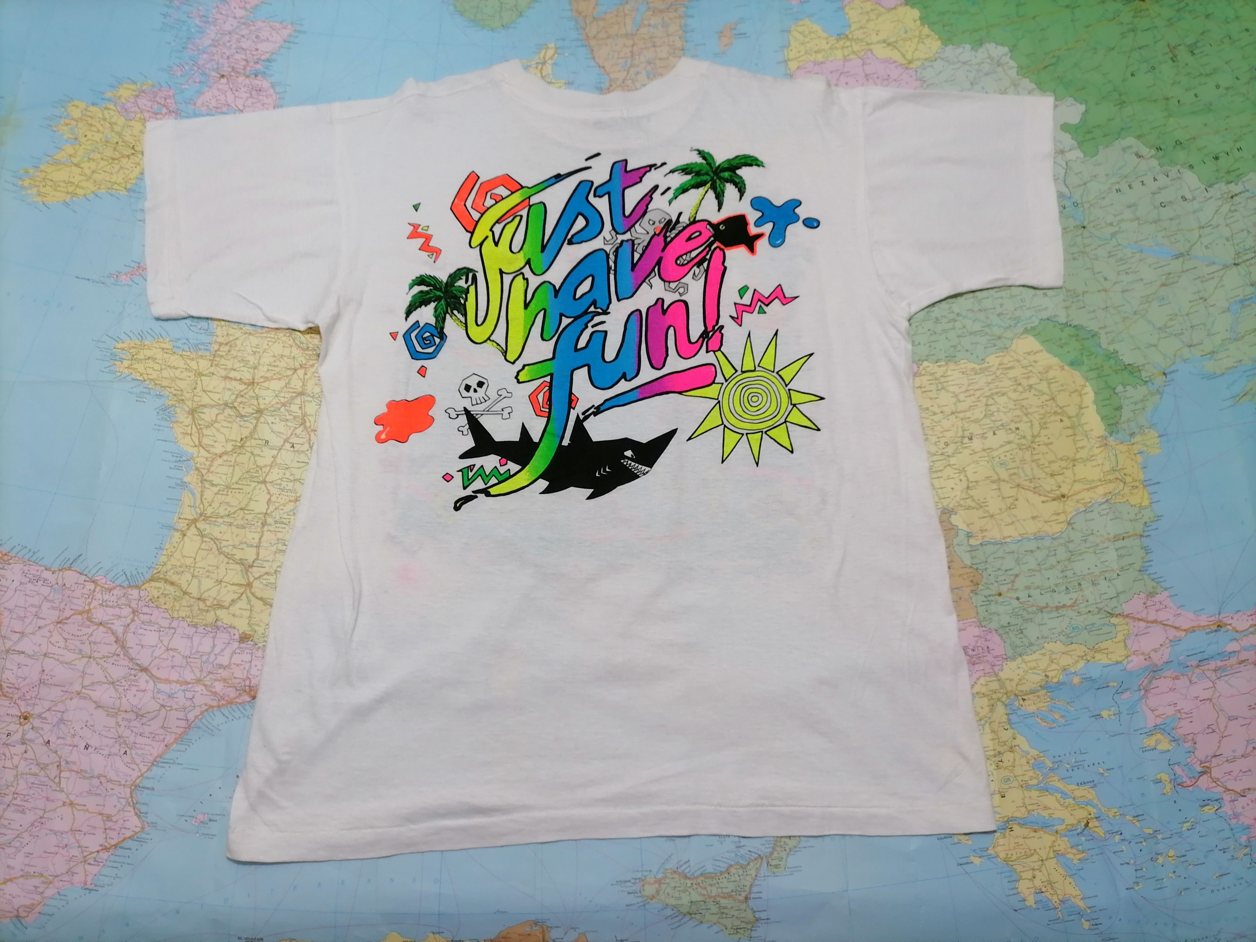 Vintage Vintage Tee CANNIBAL PIRHANAS , Italy 1984 Size US XL / EU 56 / 4 - 5 Thumbnail