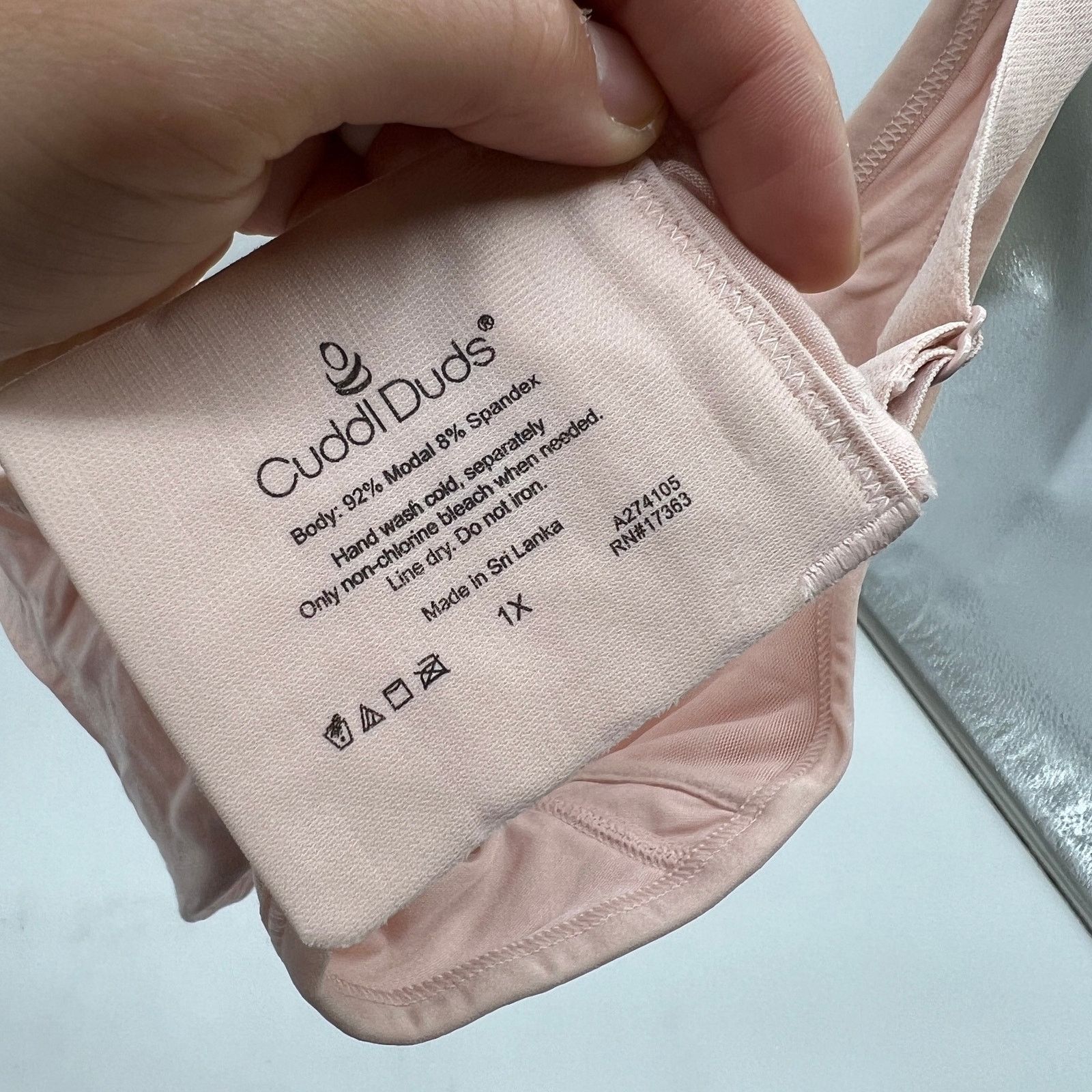 Other Cuddl Duds Intimates Softwear Unlined Wirefree Bra Sof Size XL / US 12-14 / IT 48-50 - 5 Thumbnail