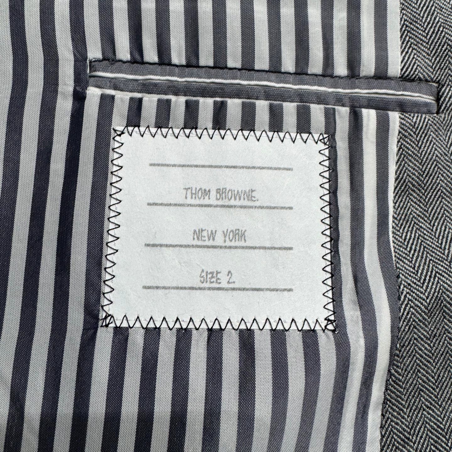 Thom Browne Thom Browne Hooded Wool Blazer 2 (98 New) Size XS / US 0-2 / IT 36-38 - 3 Thumbnail