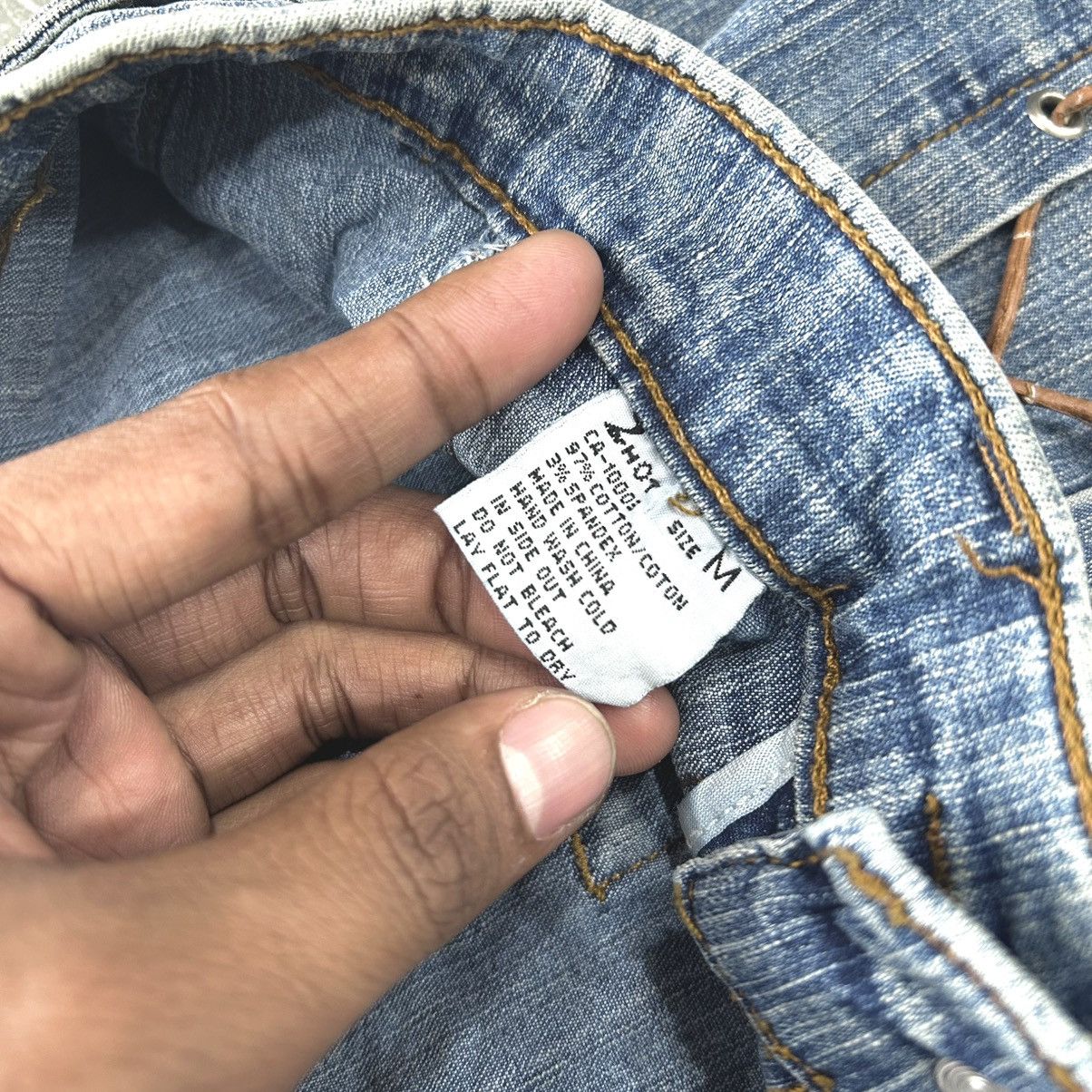 Japanese Brand Vintage Flared Denim 2HOT Size US 29 - 14 Thumbnail