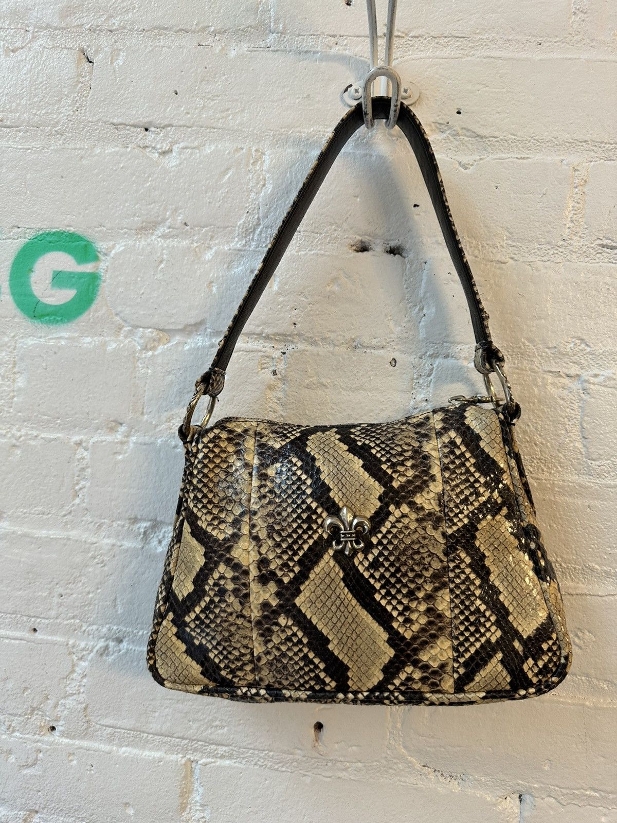 Chrome Hearts Chrome Hearts NEW PYTHON SNAKE SKIN CHICKEN NUGGET BAG !! Size ONE SIZE - 2 Thumbnail