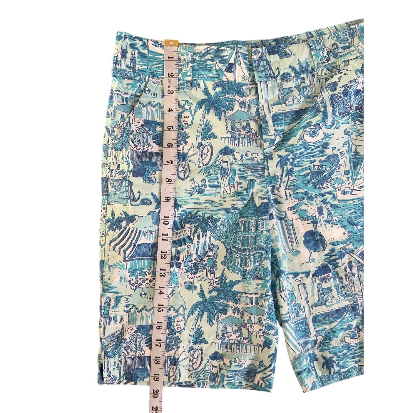 Lilly Pulitzer Lilly Pulitzer Resort Fit Bermuda Shorts Size 4 78133 Size 27" / US 4 / IT 40 - 4 Thumbnail