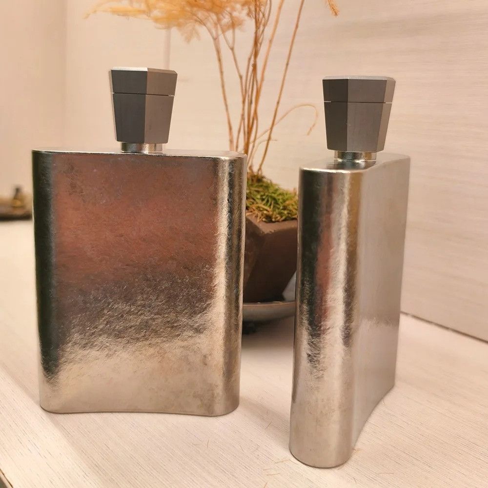 Other Titanium Small Size Wine Flask Flask Men Drink Bottle Size ONE SIZE - 3 Thumbnail